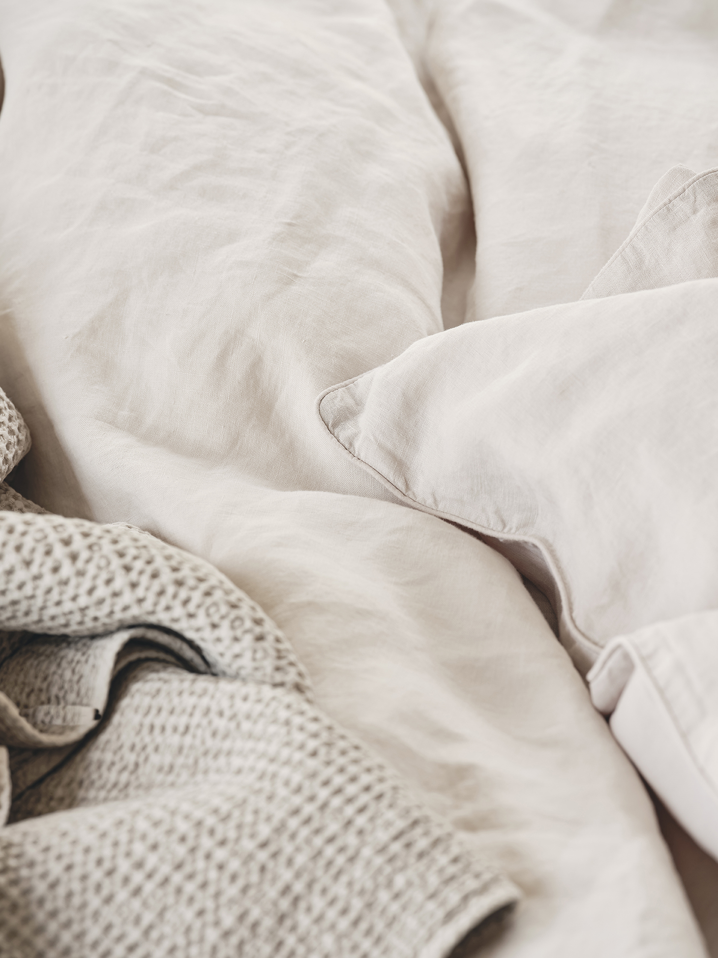 Mille Notti Lino Örngott Linne Sand 60x80