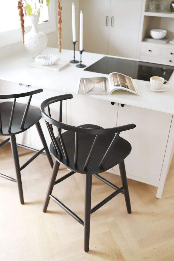 Rowico Home Carmen Barstol Svart