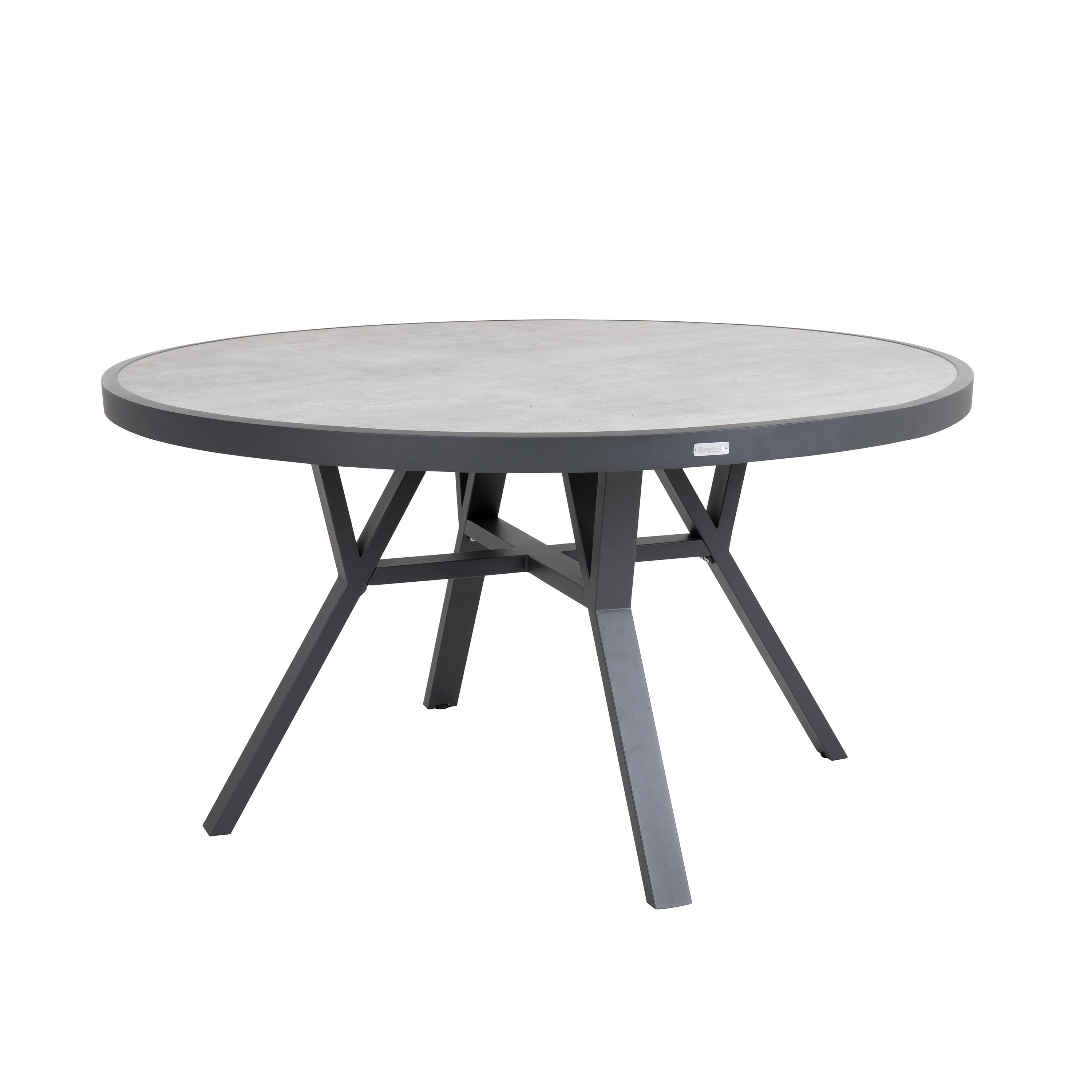 Samvaro Matbord Antracit Ø140