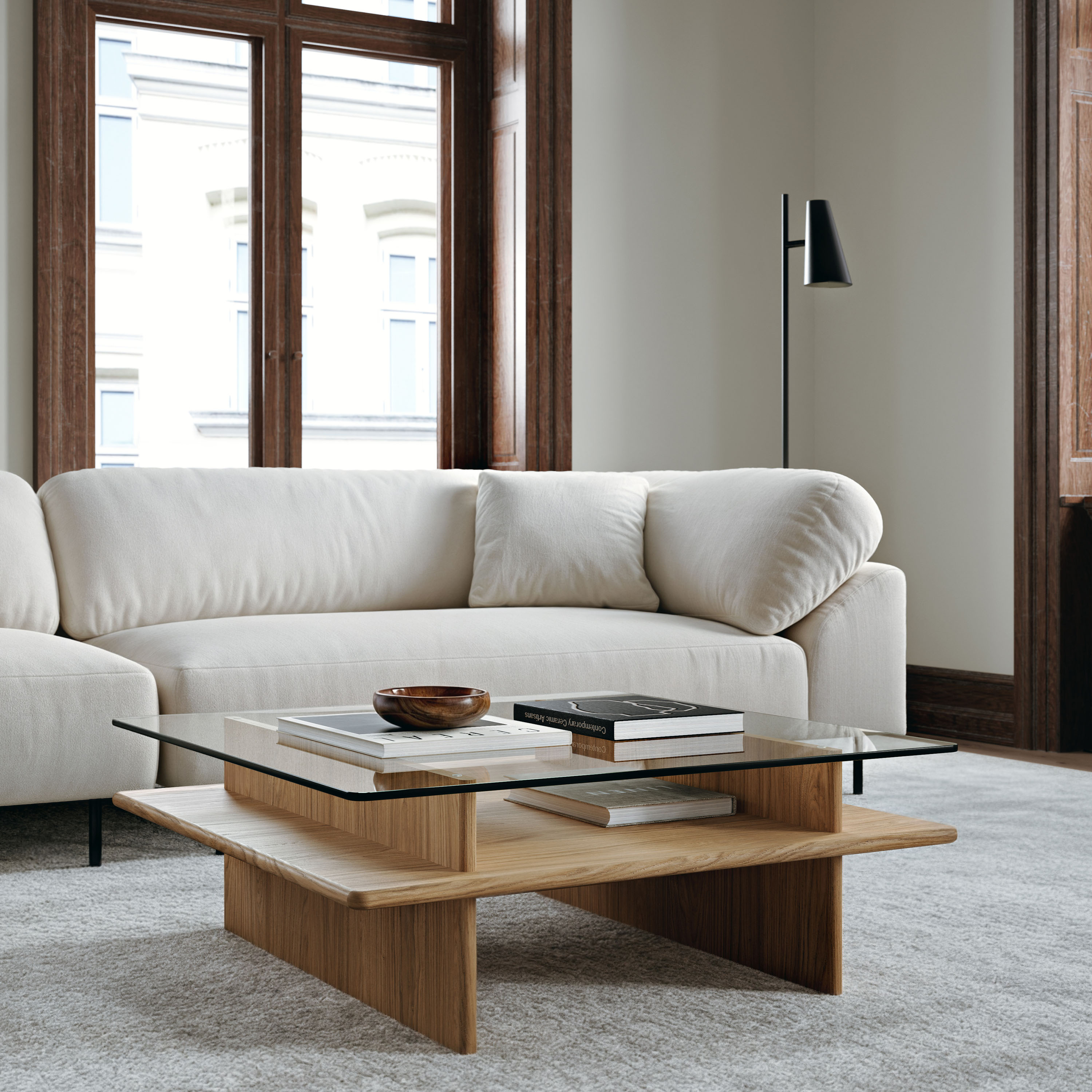 Woud Parallel Soffbord 90x90