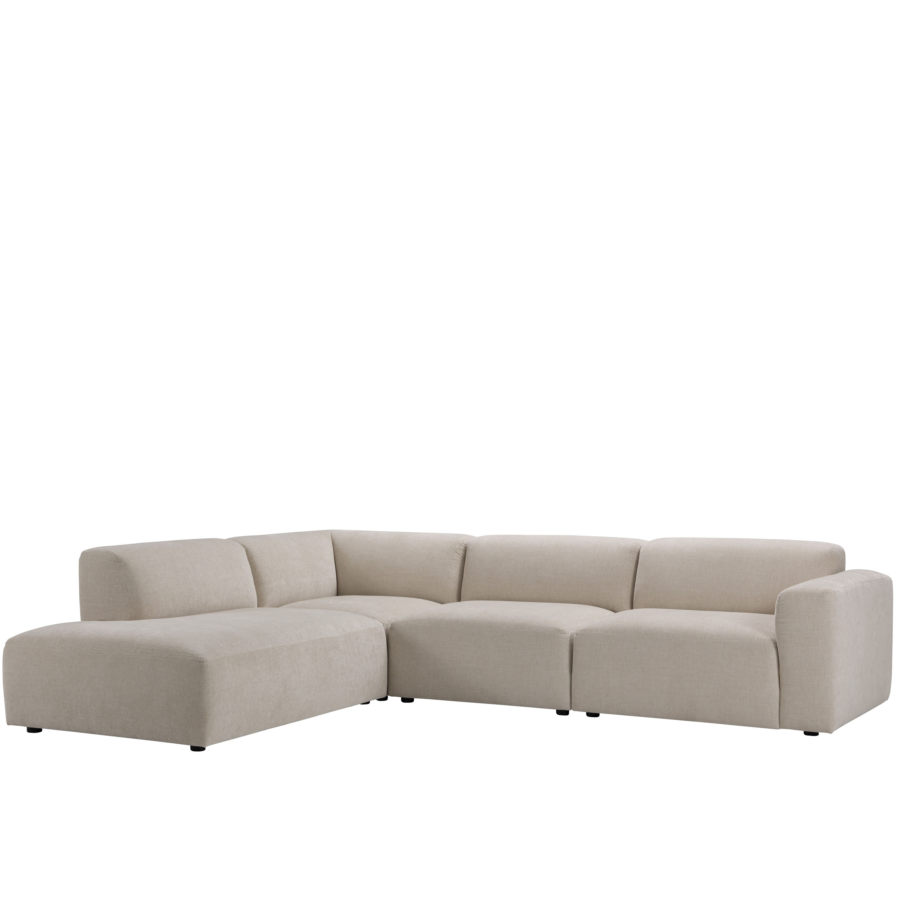 Thalia Hjørnesofa Open End Venstre Light Nature 313x245
