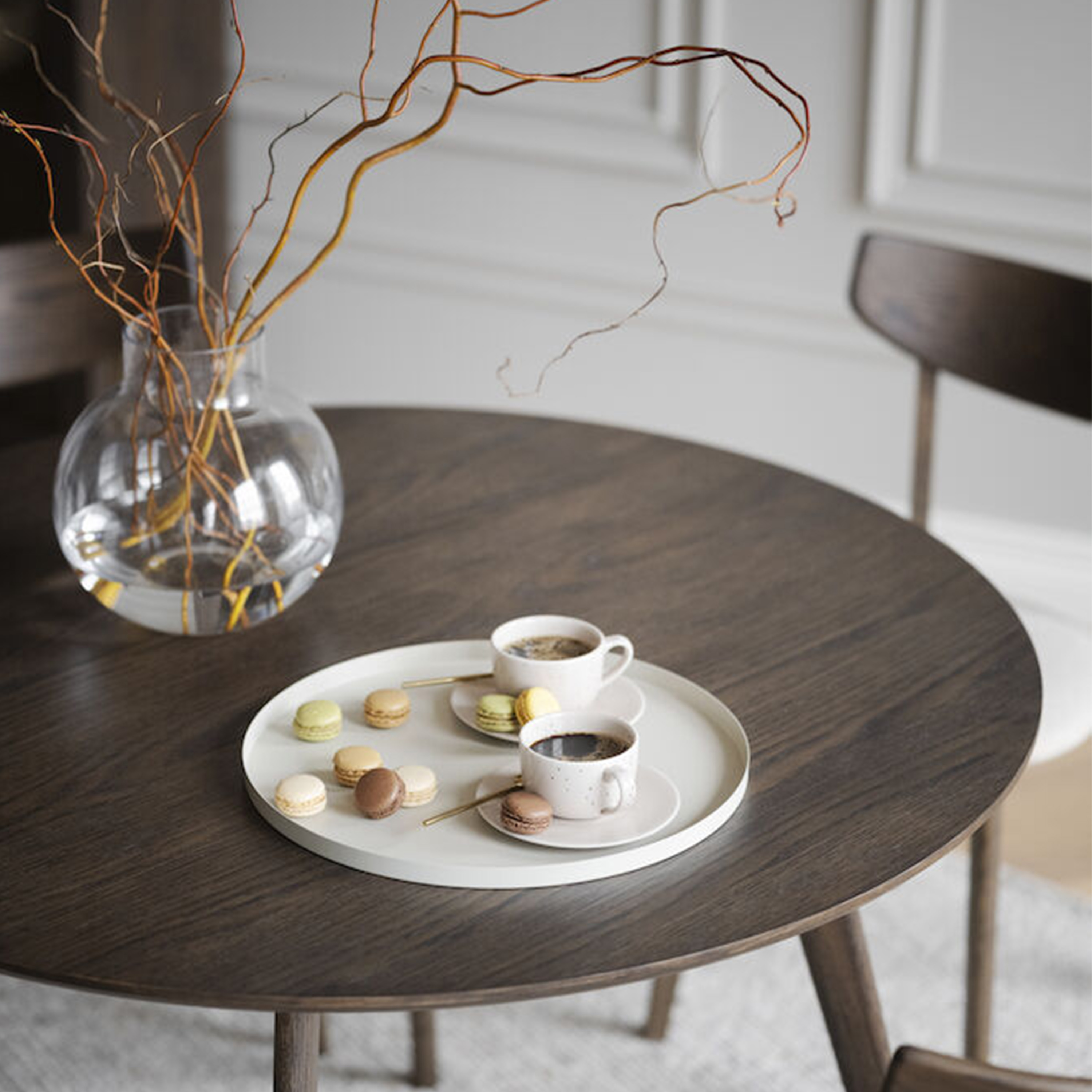 Rowico Home Yumi Matbord Brun Ø115