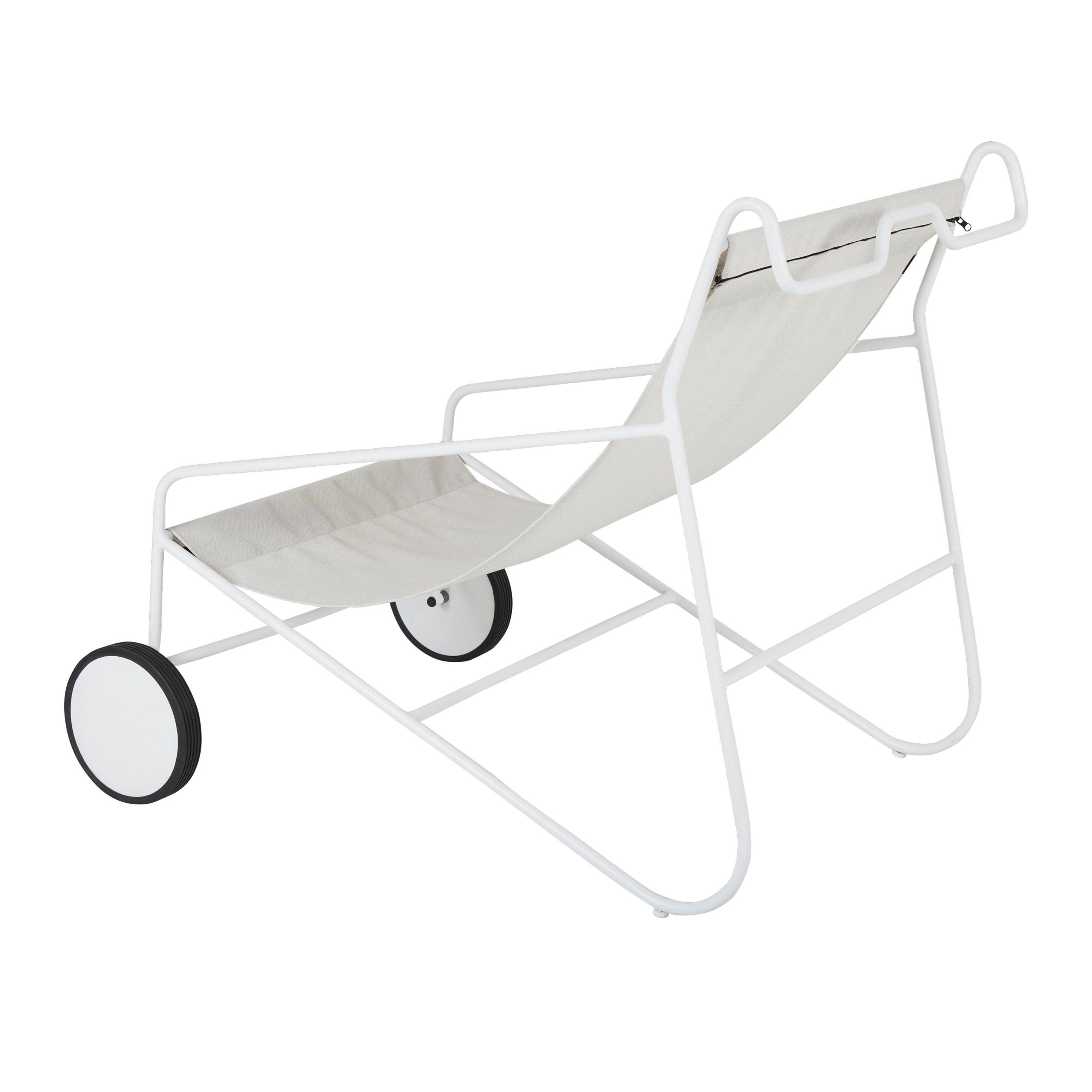 Brafab Poul Loungefåtölj Vit