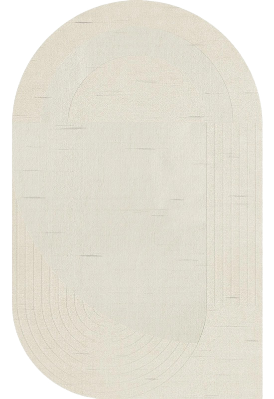 Circular Ullmatta Bone White 220x350