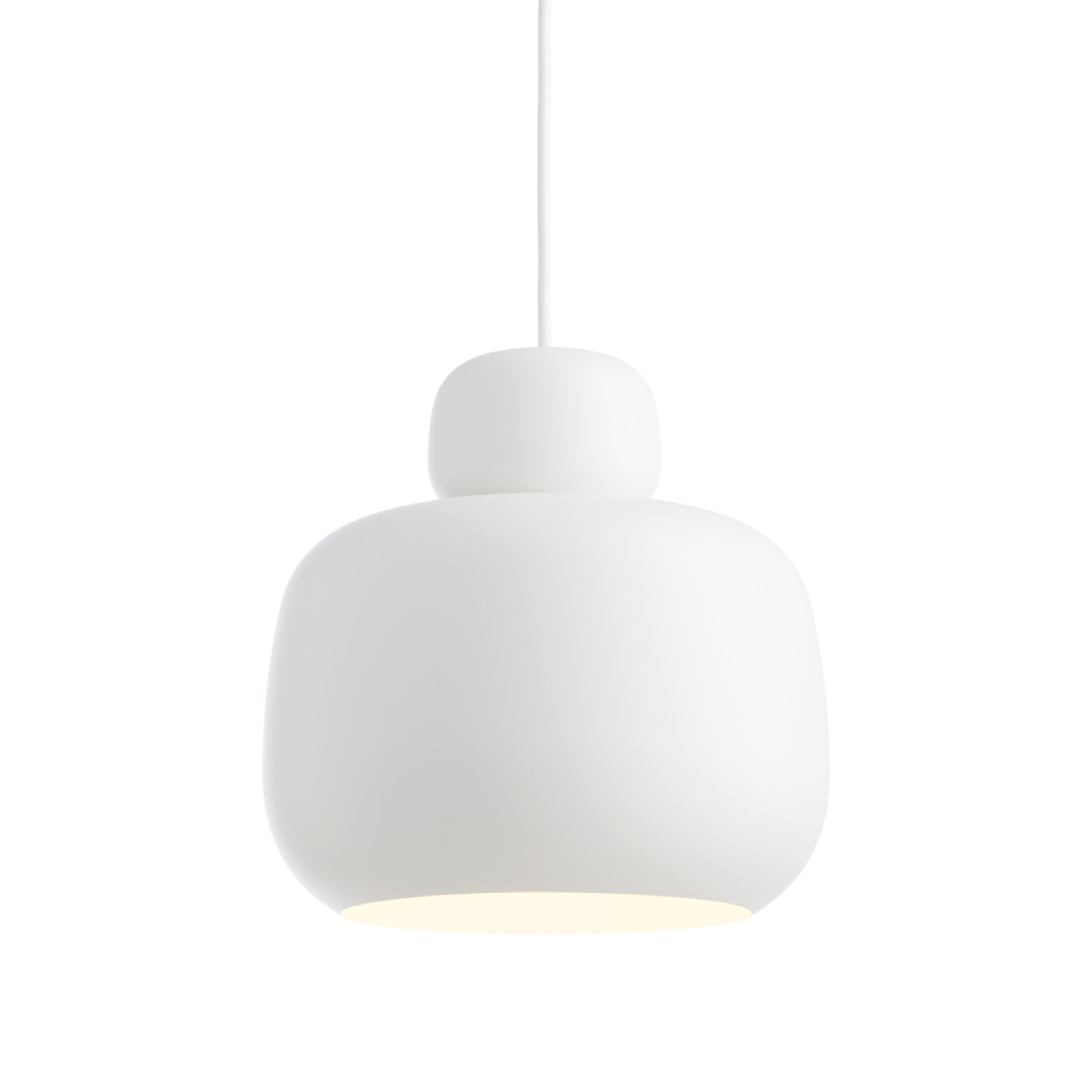 Stone Taklampa White Large