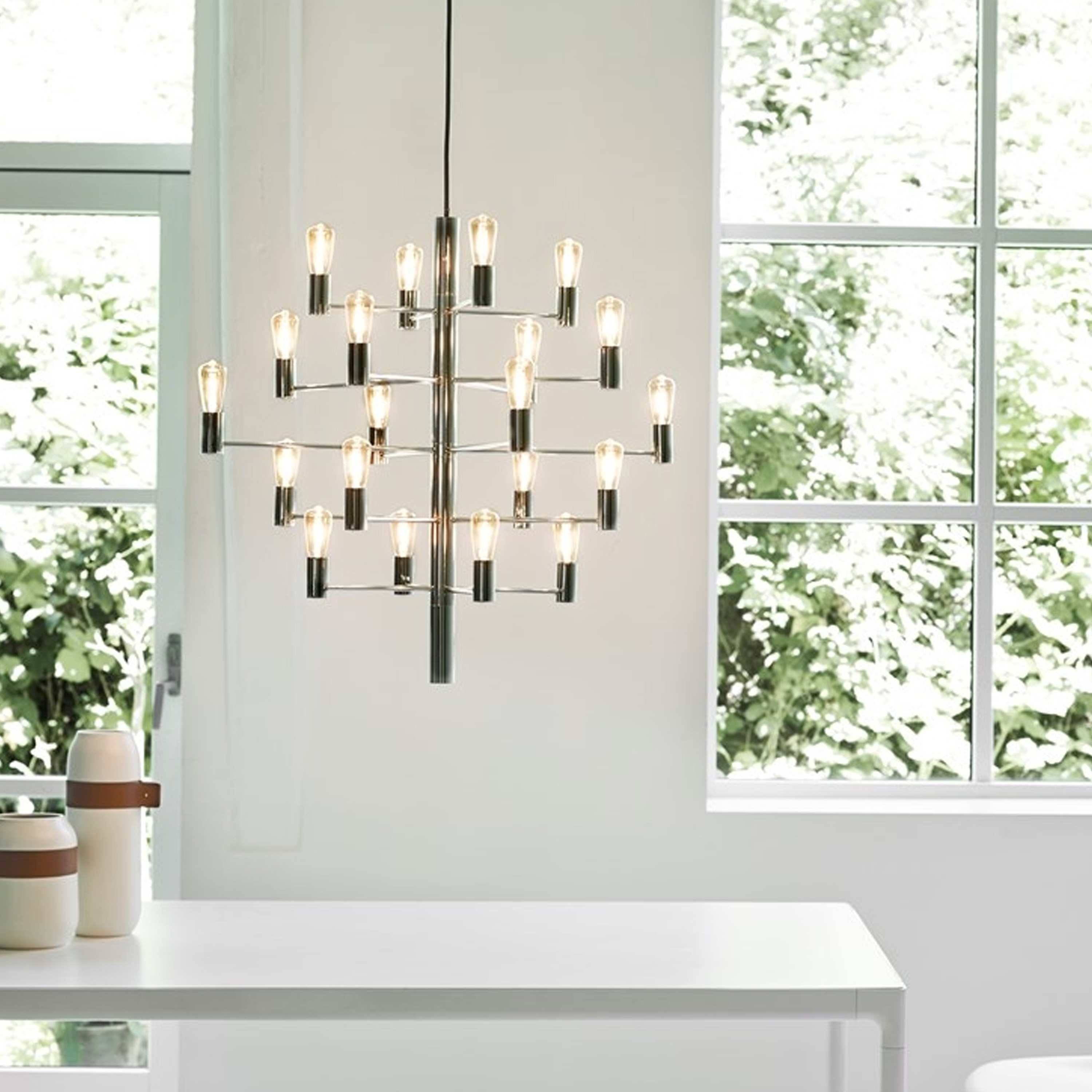 Herstal Manola 20 Led Taklampe Krom