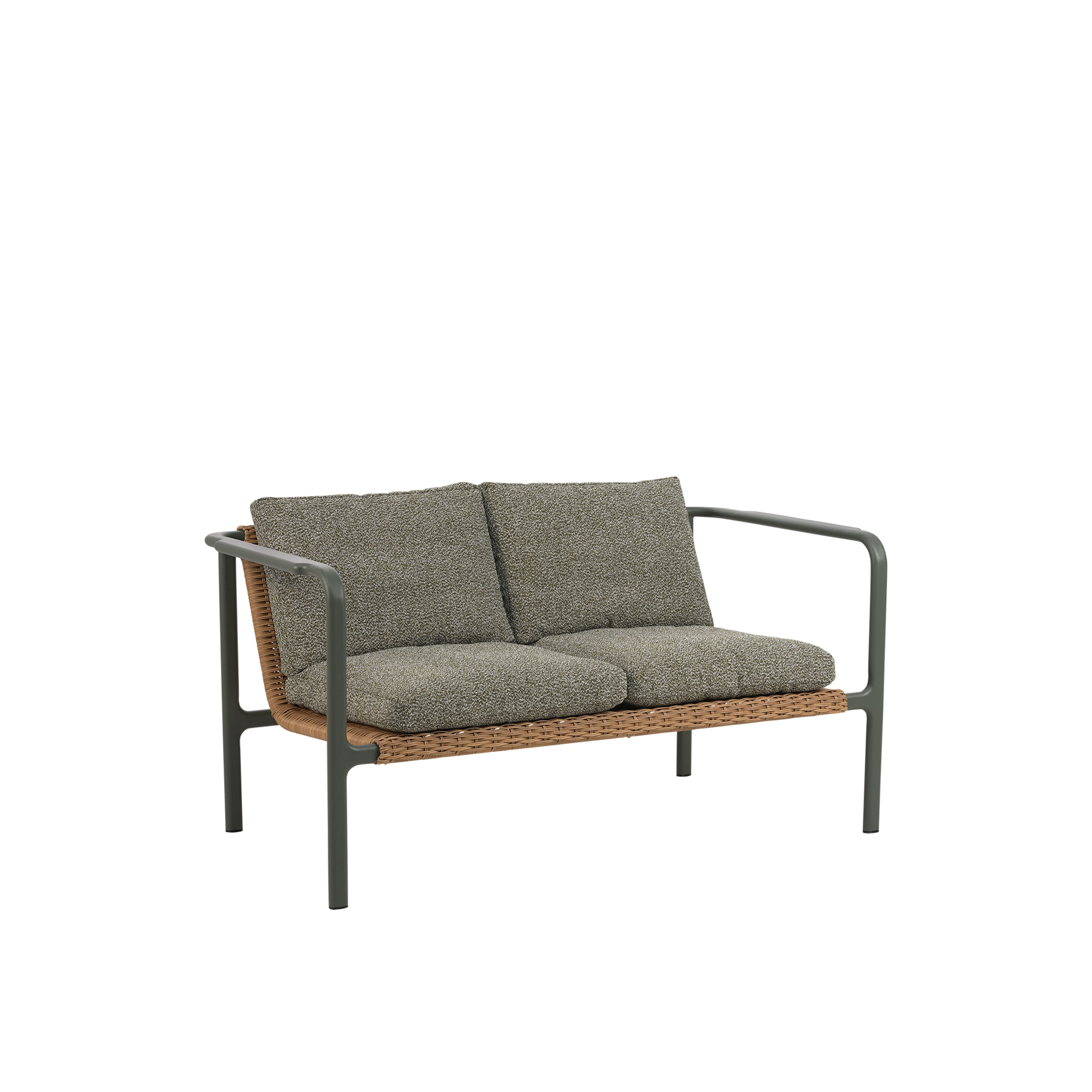 Brafab Motty 2-sits Soffa Nordic Green/Teddy Verde 140cm