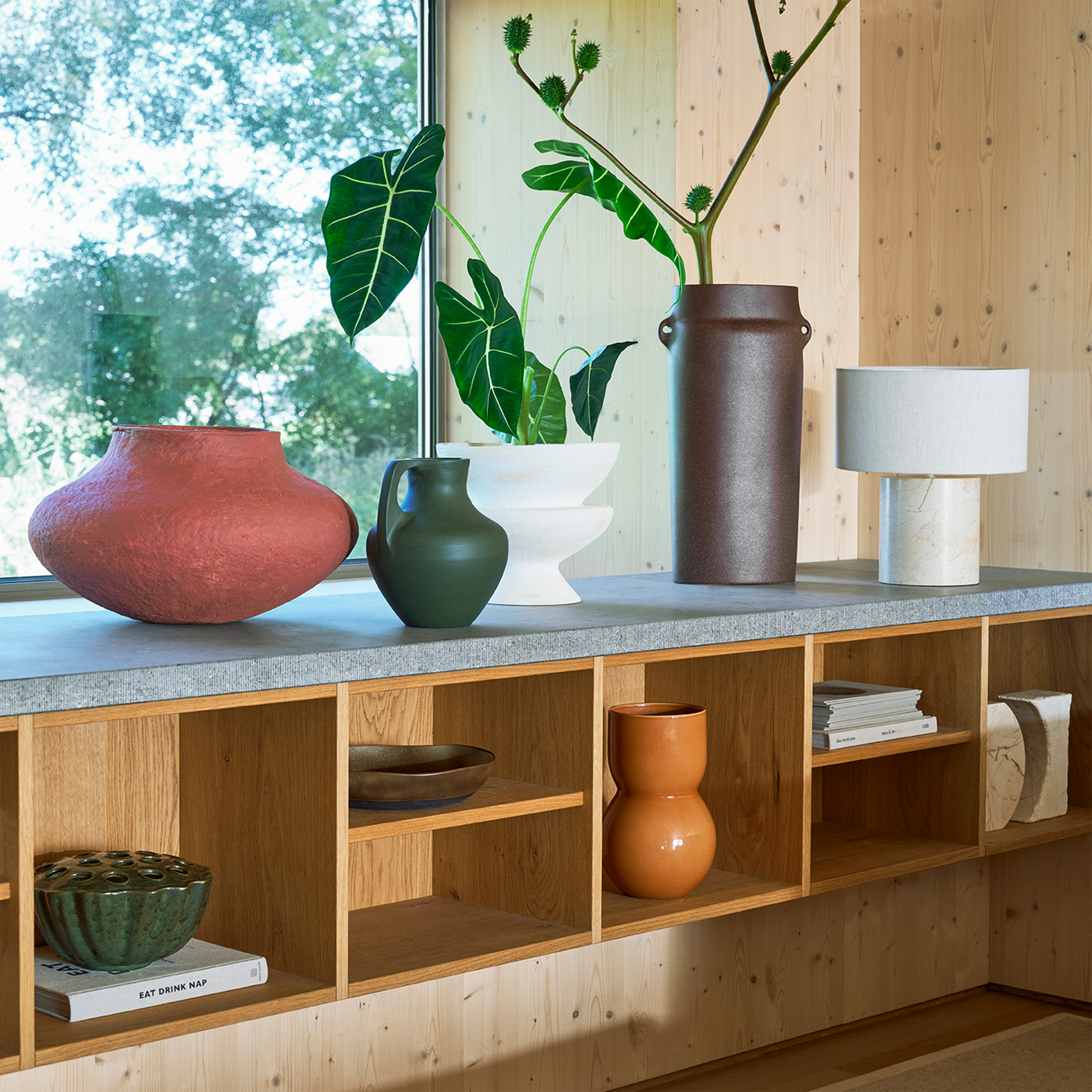 Urban Nature Culture Oreille Vas Brown 50cm