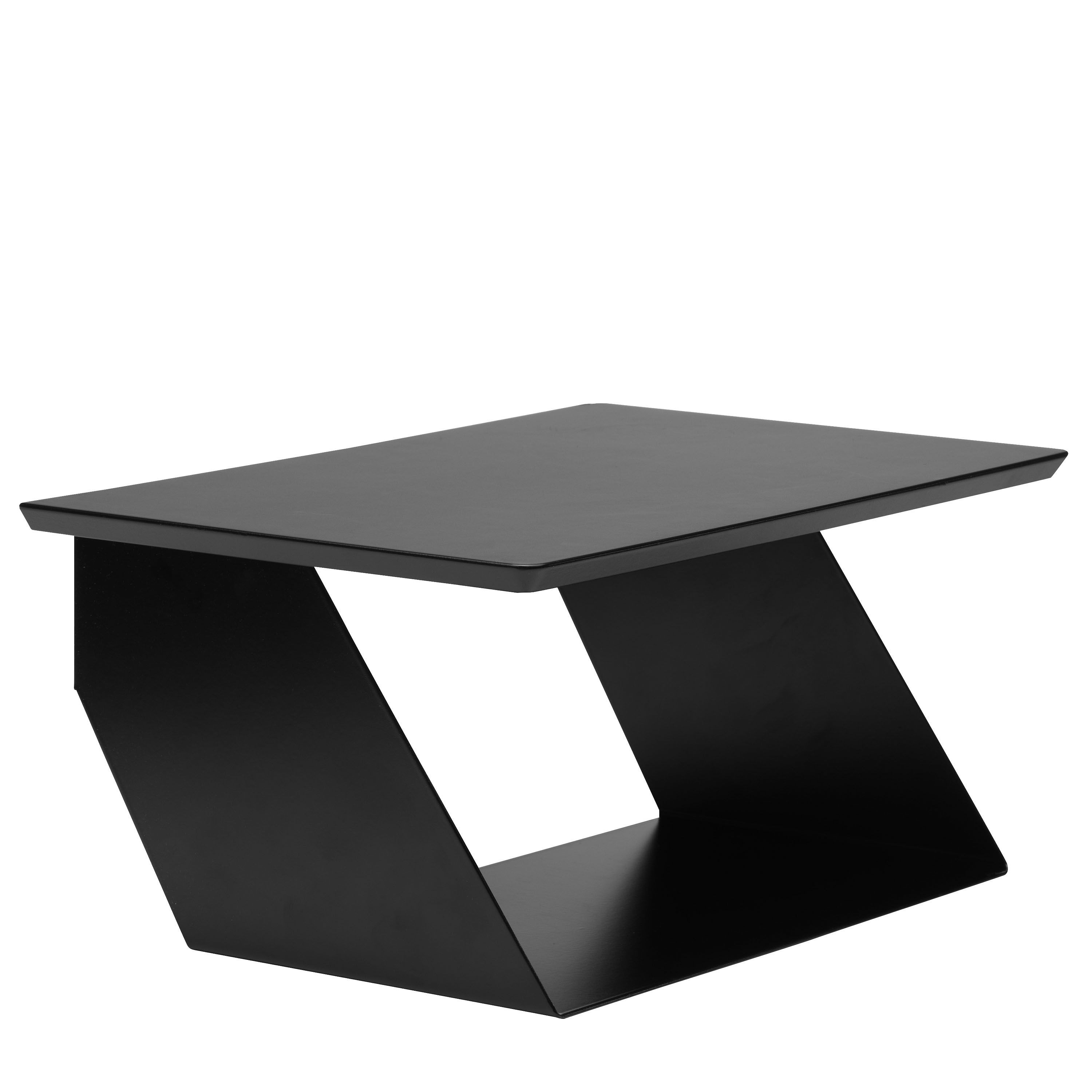 Edgy Bedside Table Black 17x37