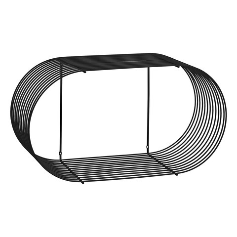 Curva Seinähylly Black 61 cm