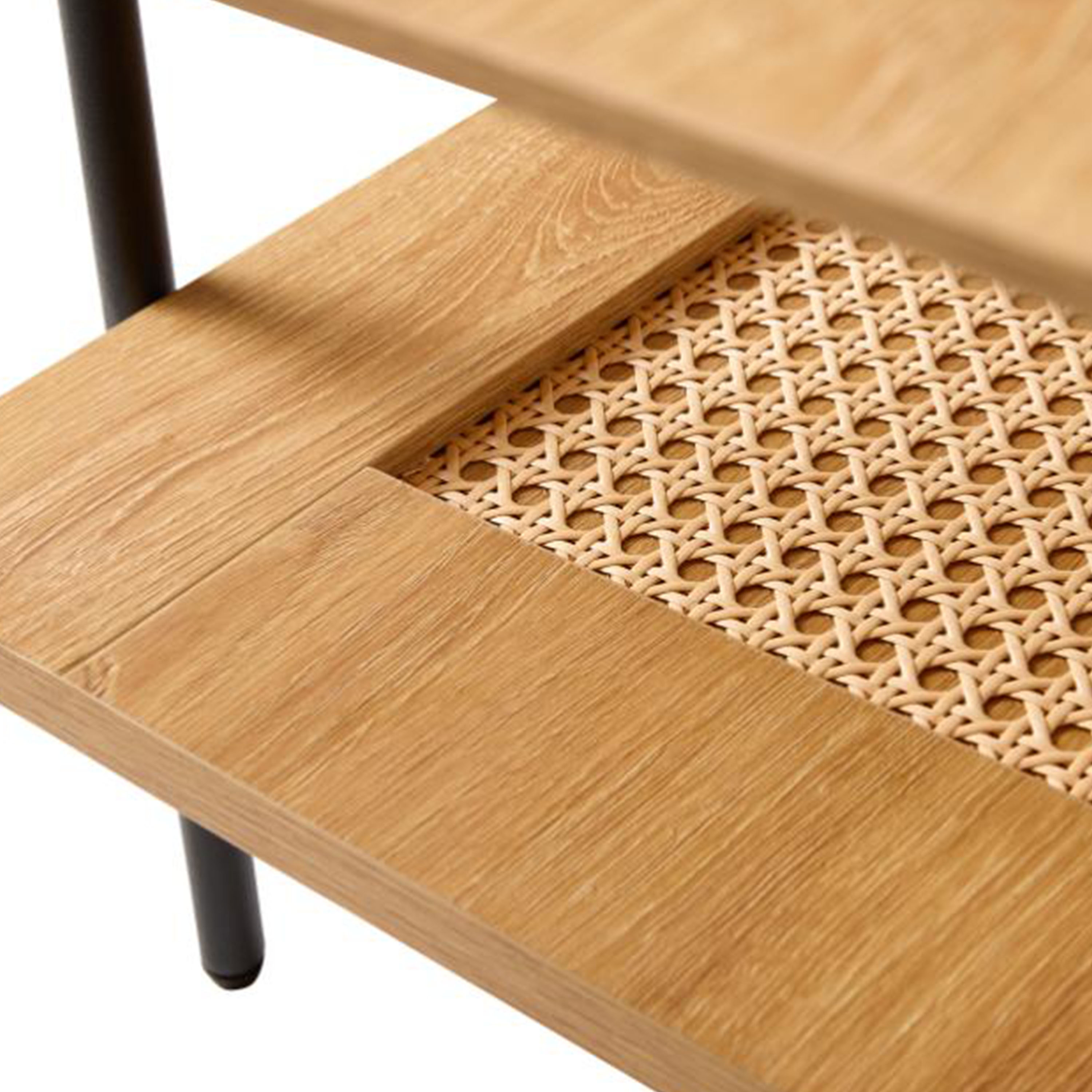 Nordic Home Elin Couchtisch Eiche 55x110