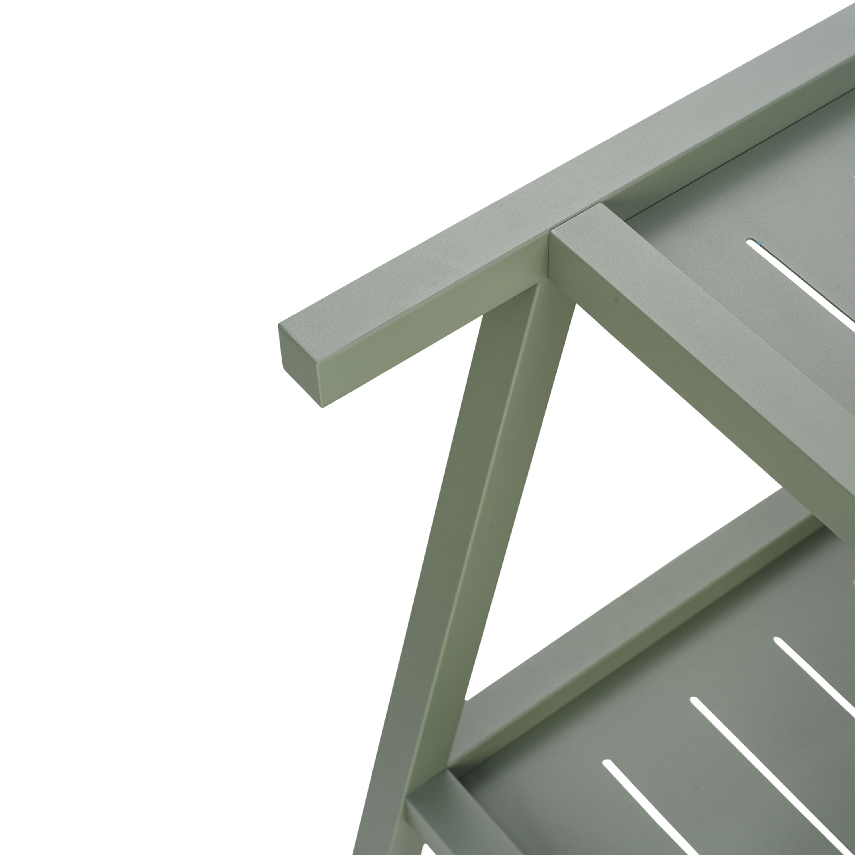 Brafab Samvaro Serveringsvagn Dusty Green 69cm