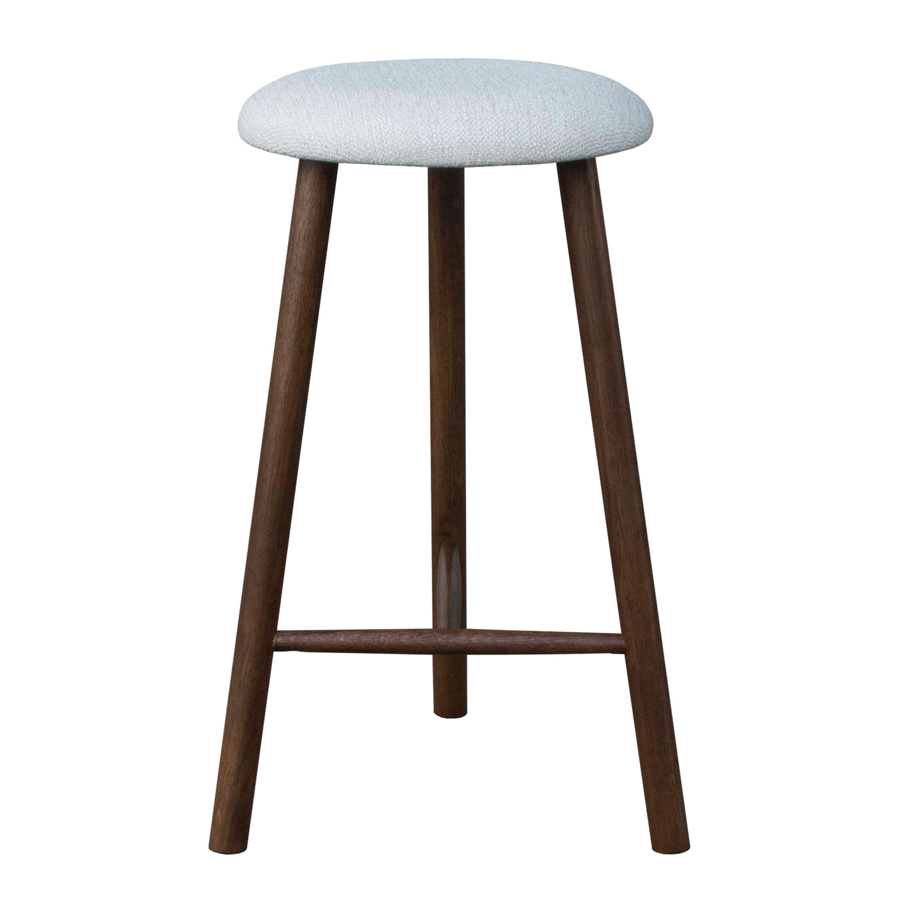 Sleepo Collection Leia Barstol Brunbeiset Eik/Hvit