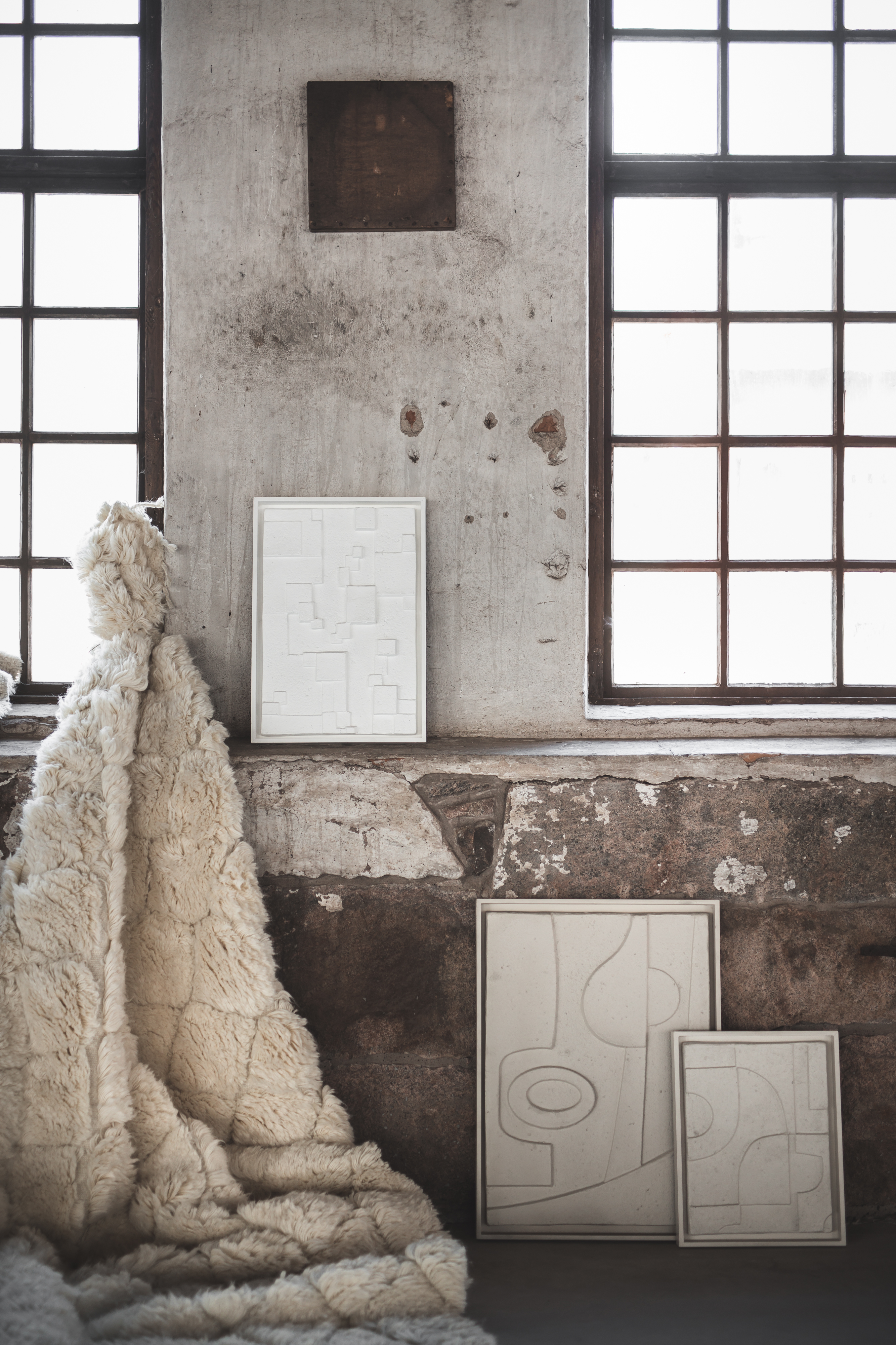 Jakobsdals Alegra Wandkunst Bild Weiß 40x60 cm