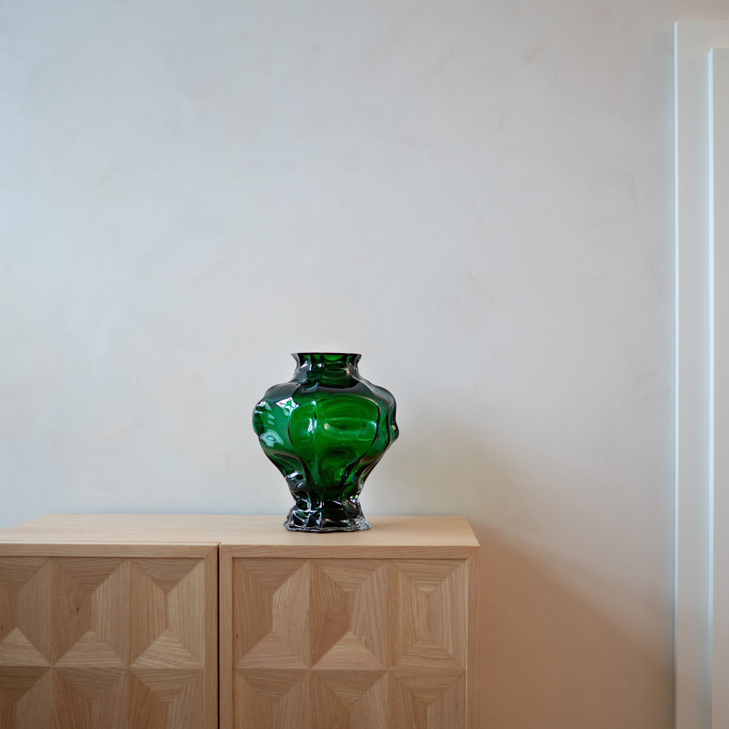 Hein Studio Ammonit Maljakko Green Large