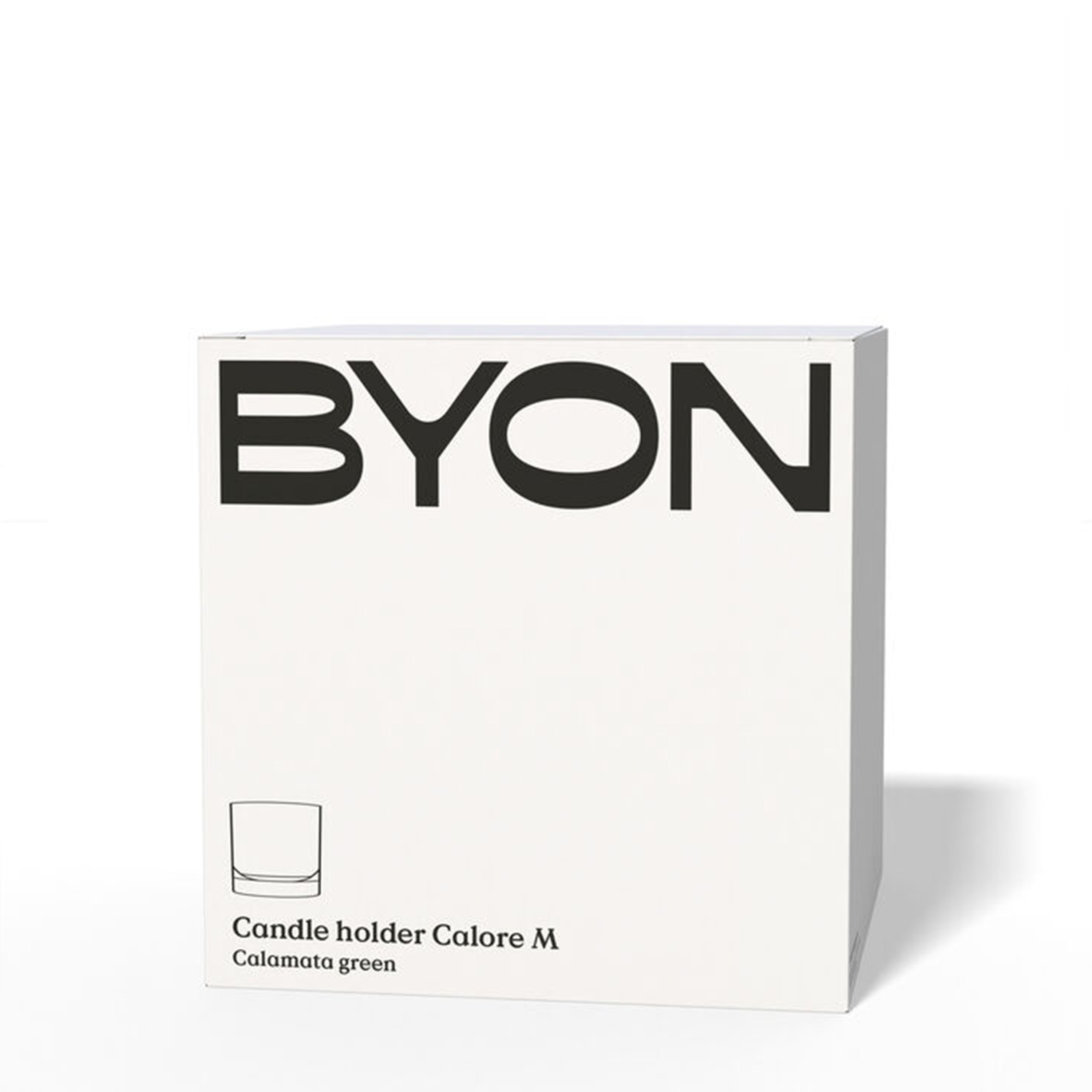 Byon Calore Ljuslykta Calamata Green 15cm