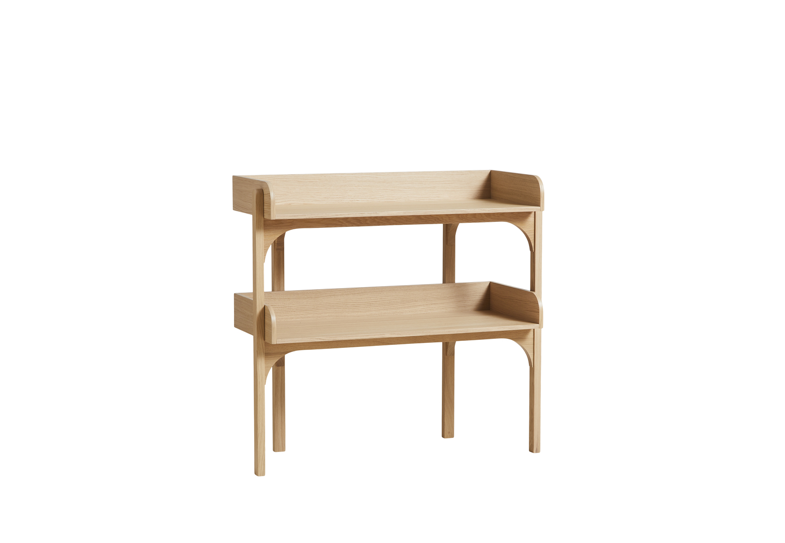 Woud - Utility Konsolbord White Oak - Vit