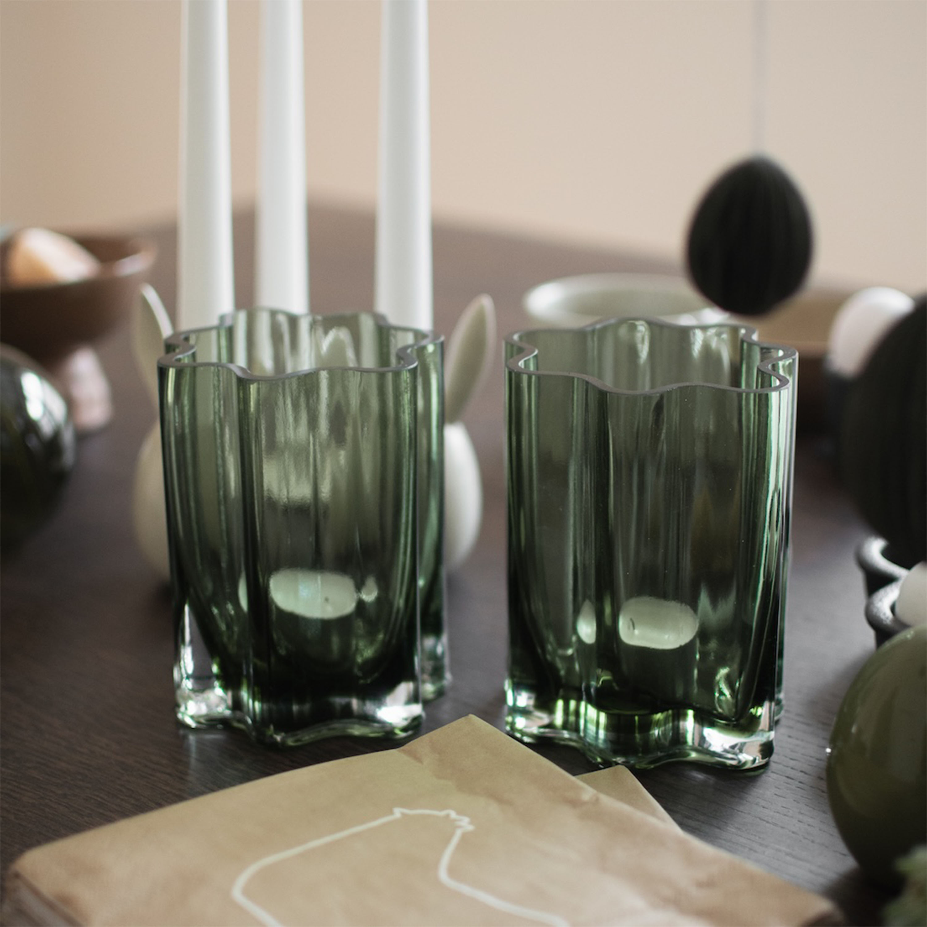 DBKD Filter Kynttilälyhty Green 13cm