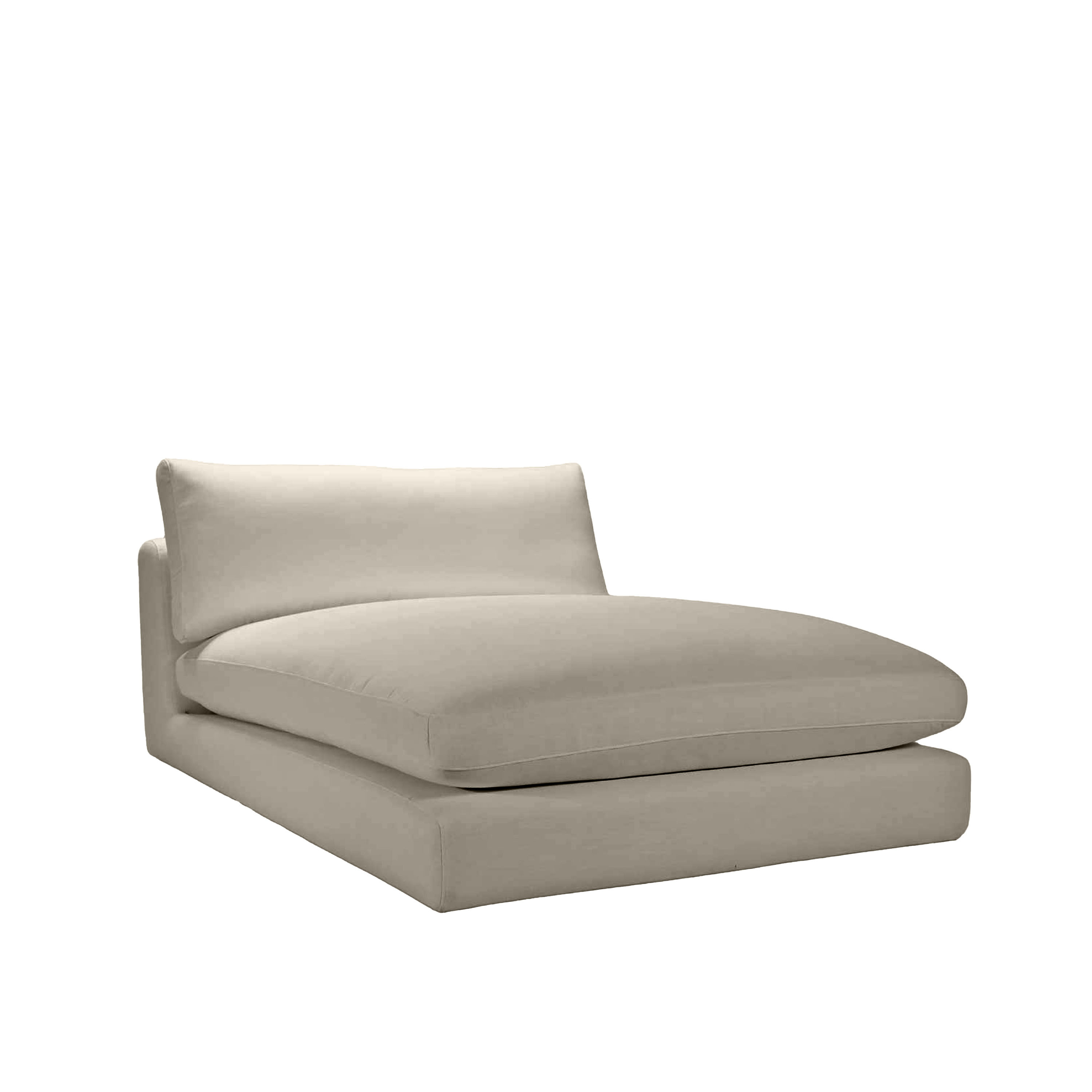 Capri 1.5-sits Divanmodul Taupe 120x184