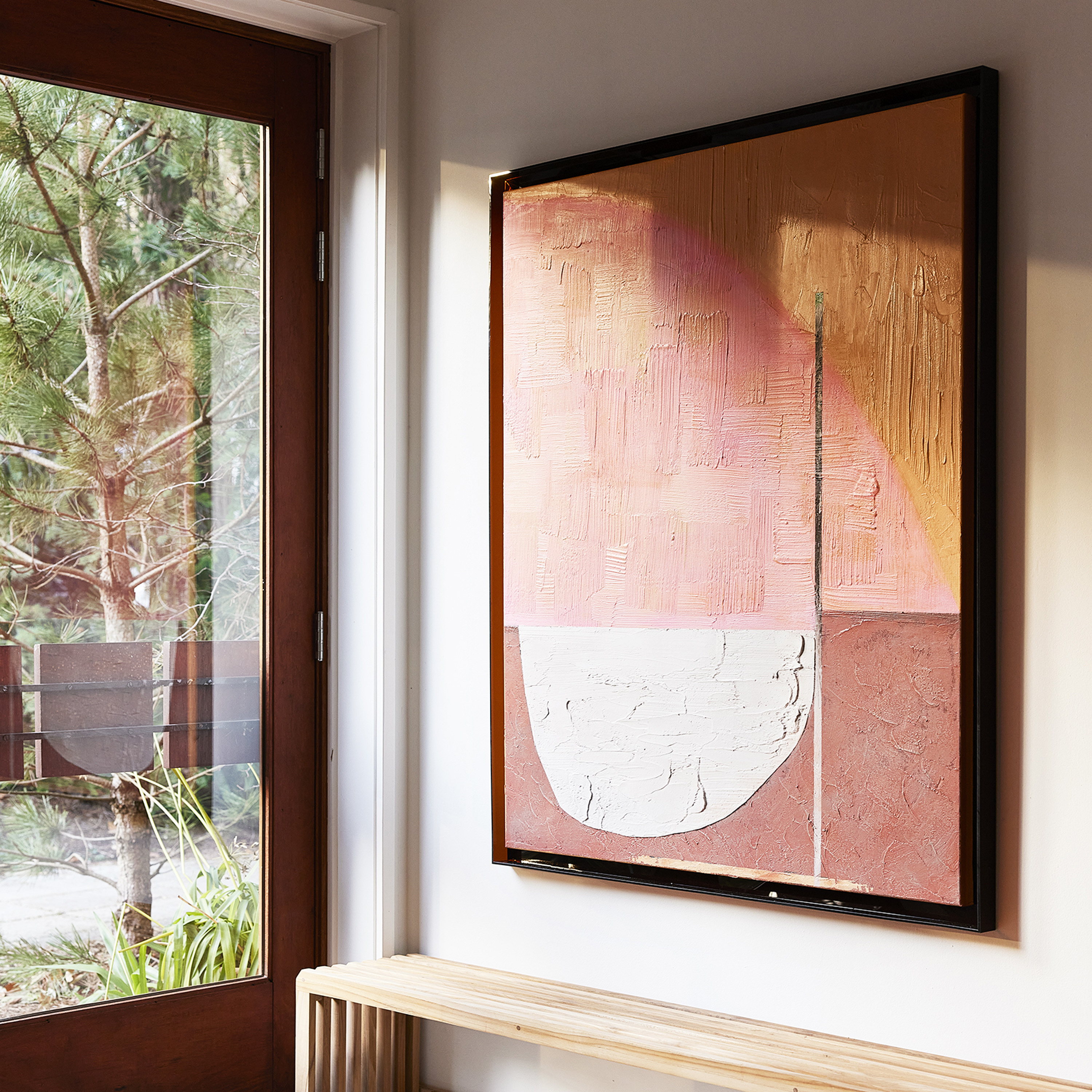 HKliving Roseate Hues Bilde 107x127