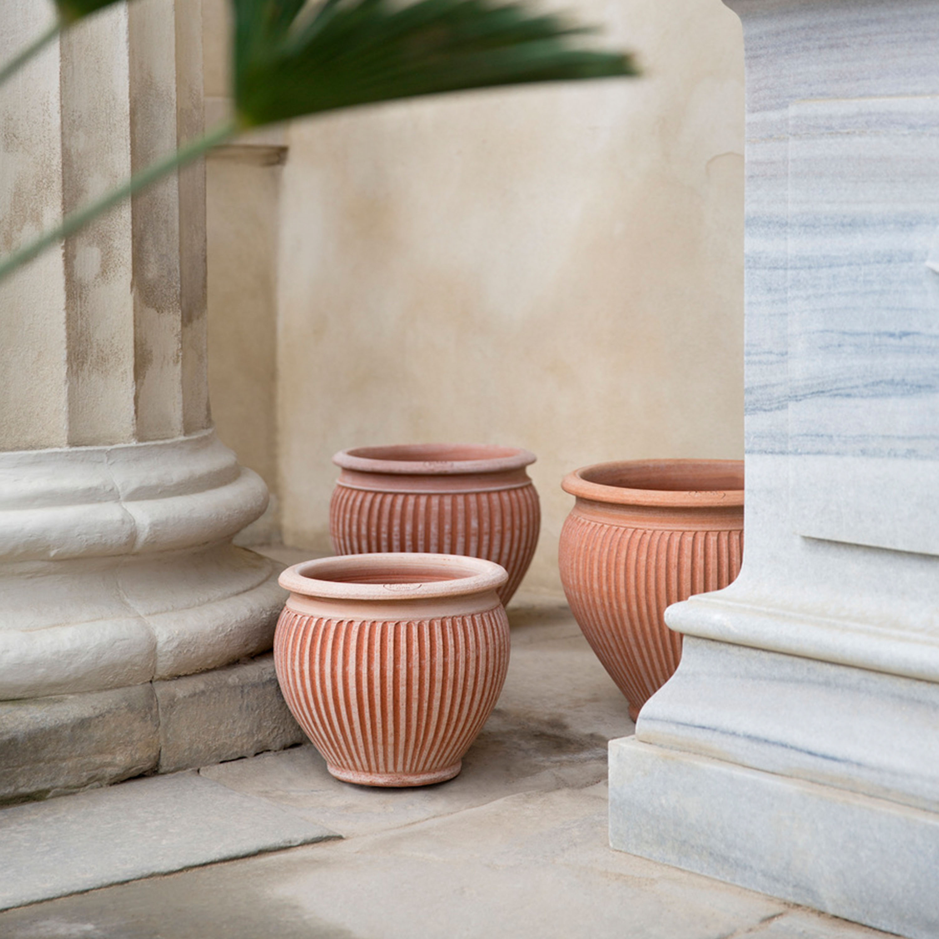 Bergs Potter Piccolina Krukke Raw Rosa Terrakotta Ø35