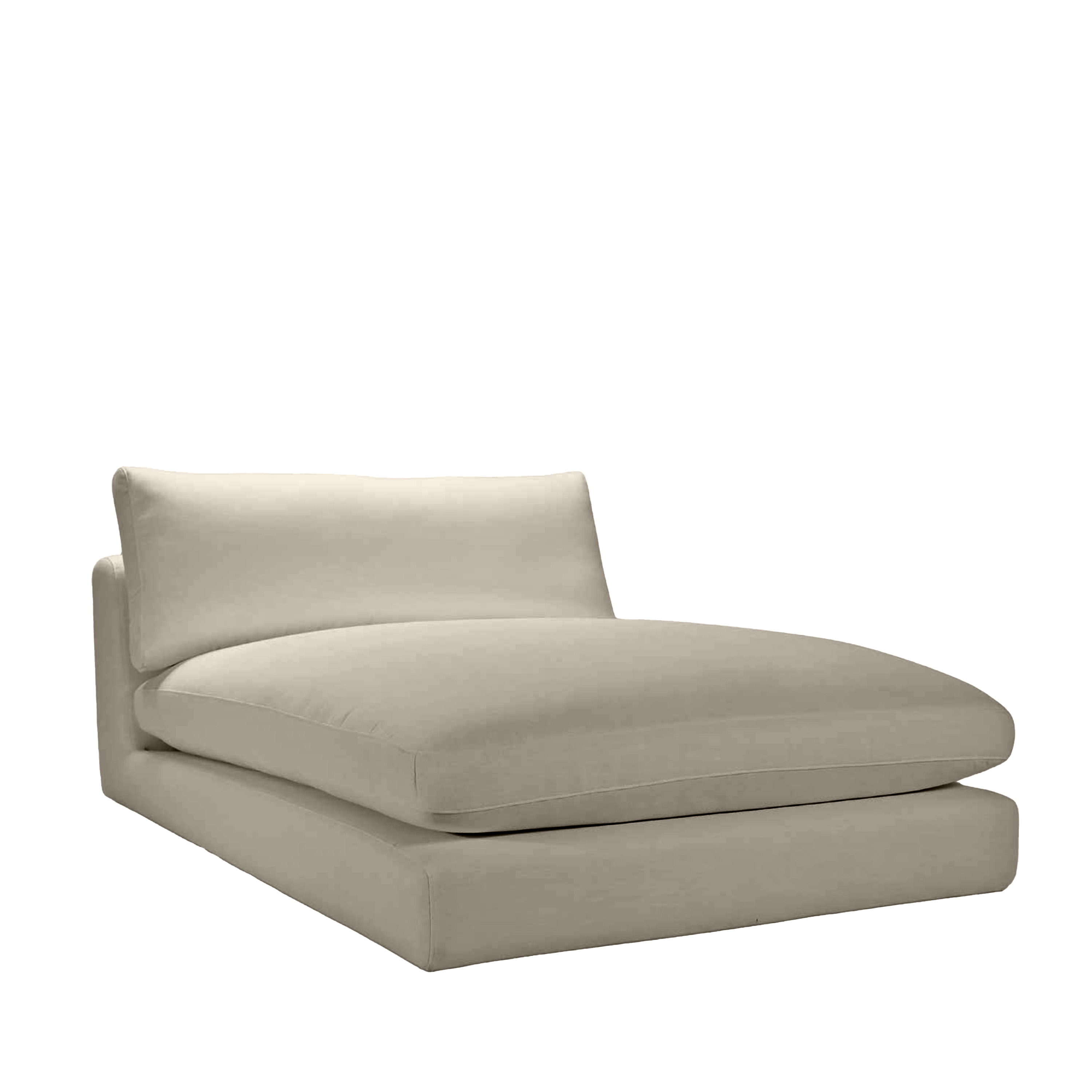 Capri 1.5-sits Divanmodul Taupe 120x184