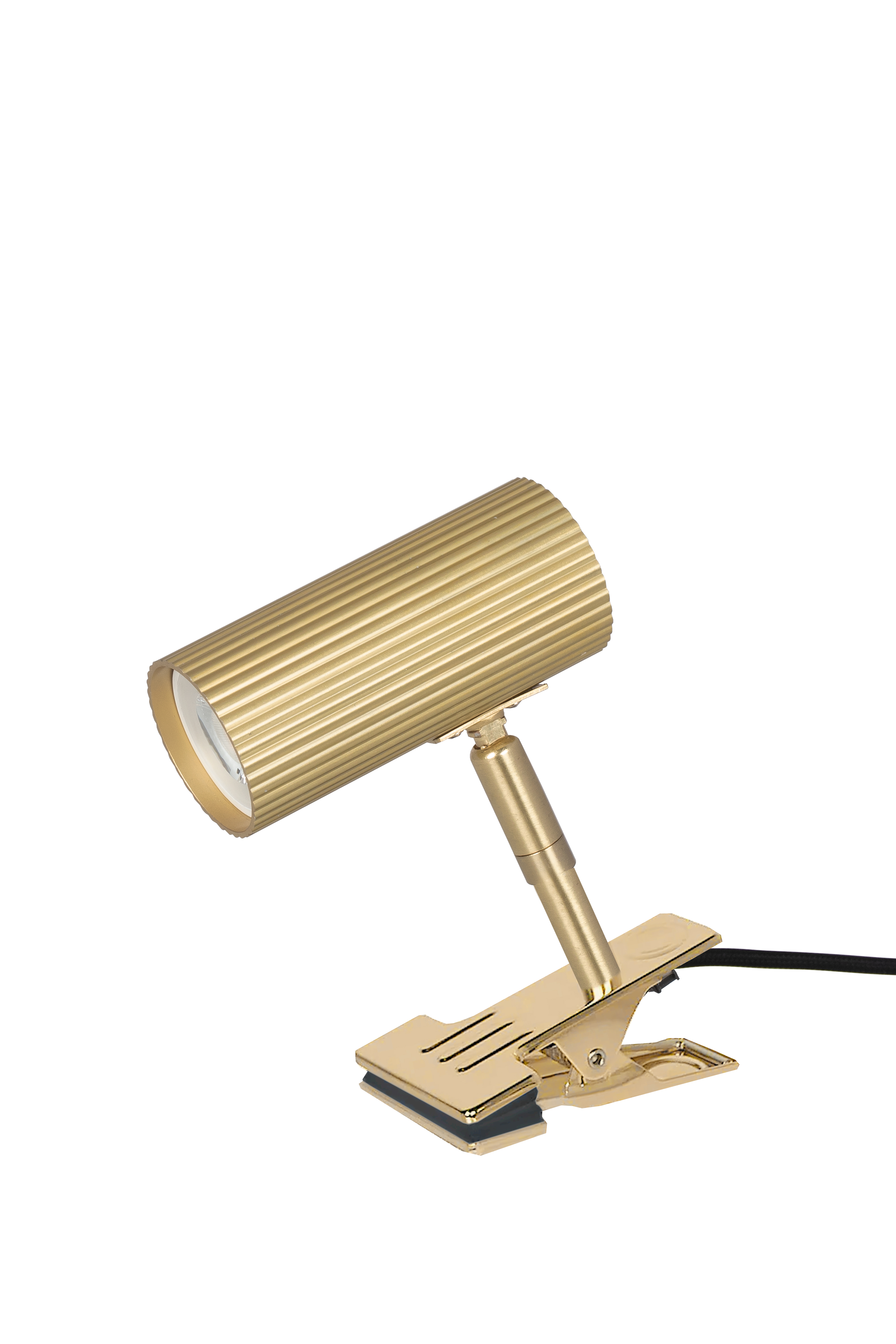 Hubble Klämspot Borstad Mässing