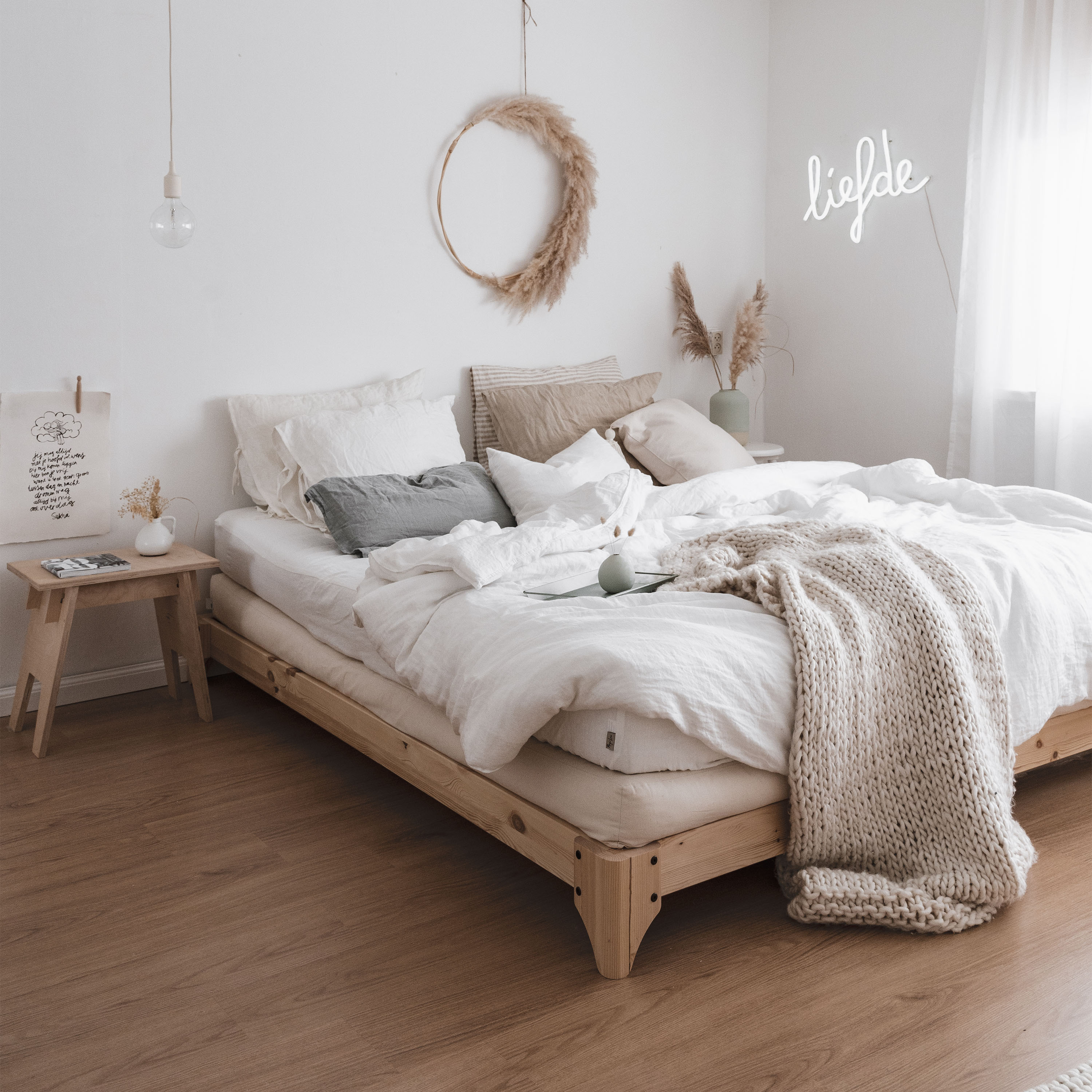 Karup Design Elan Sängram Natur 180cm