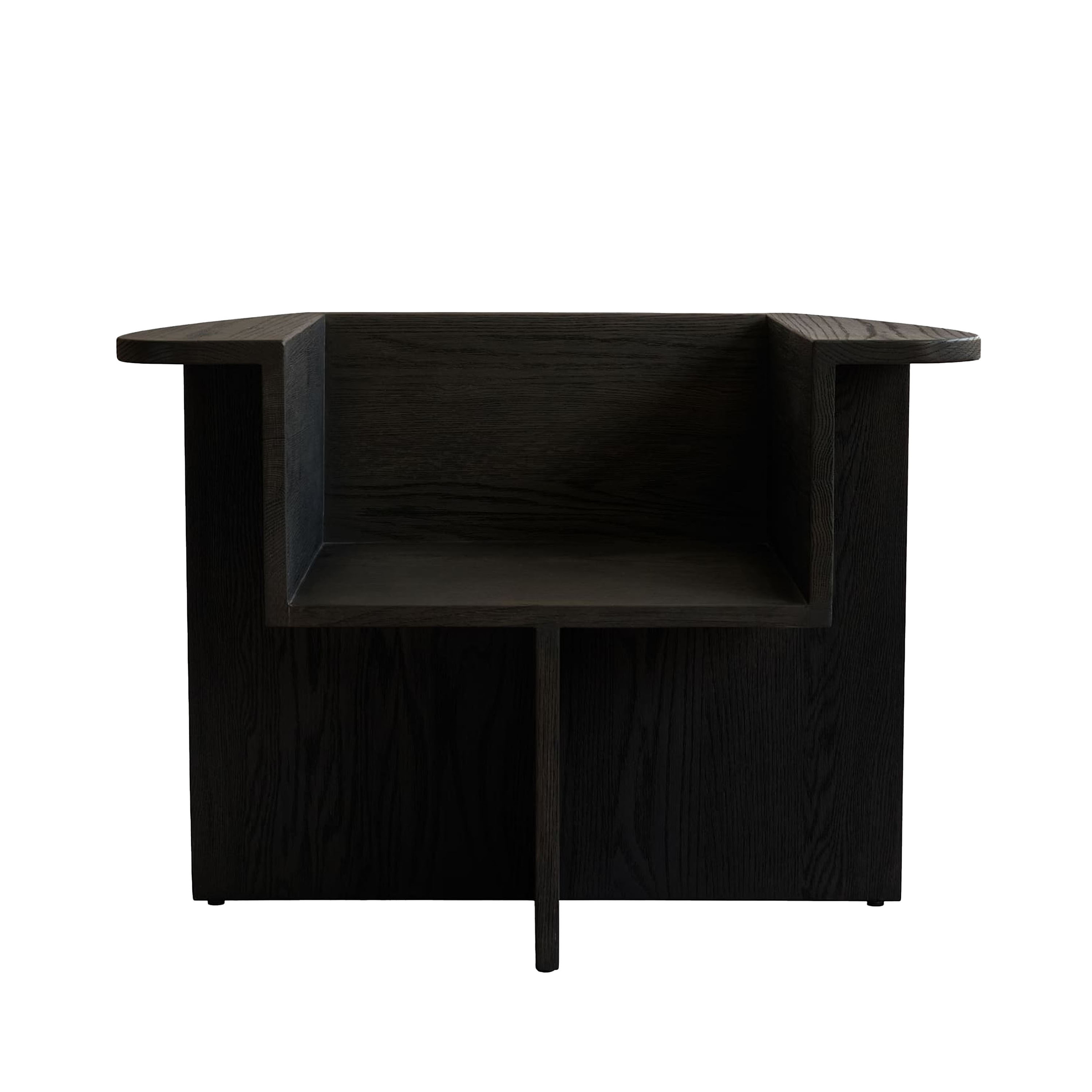 Brutus Loungestol Coffee Black Eik