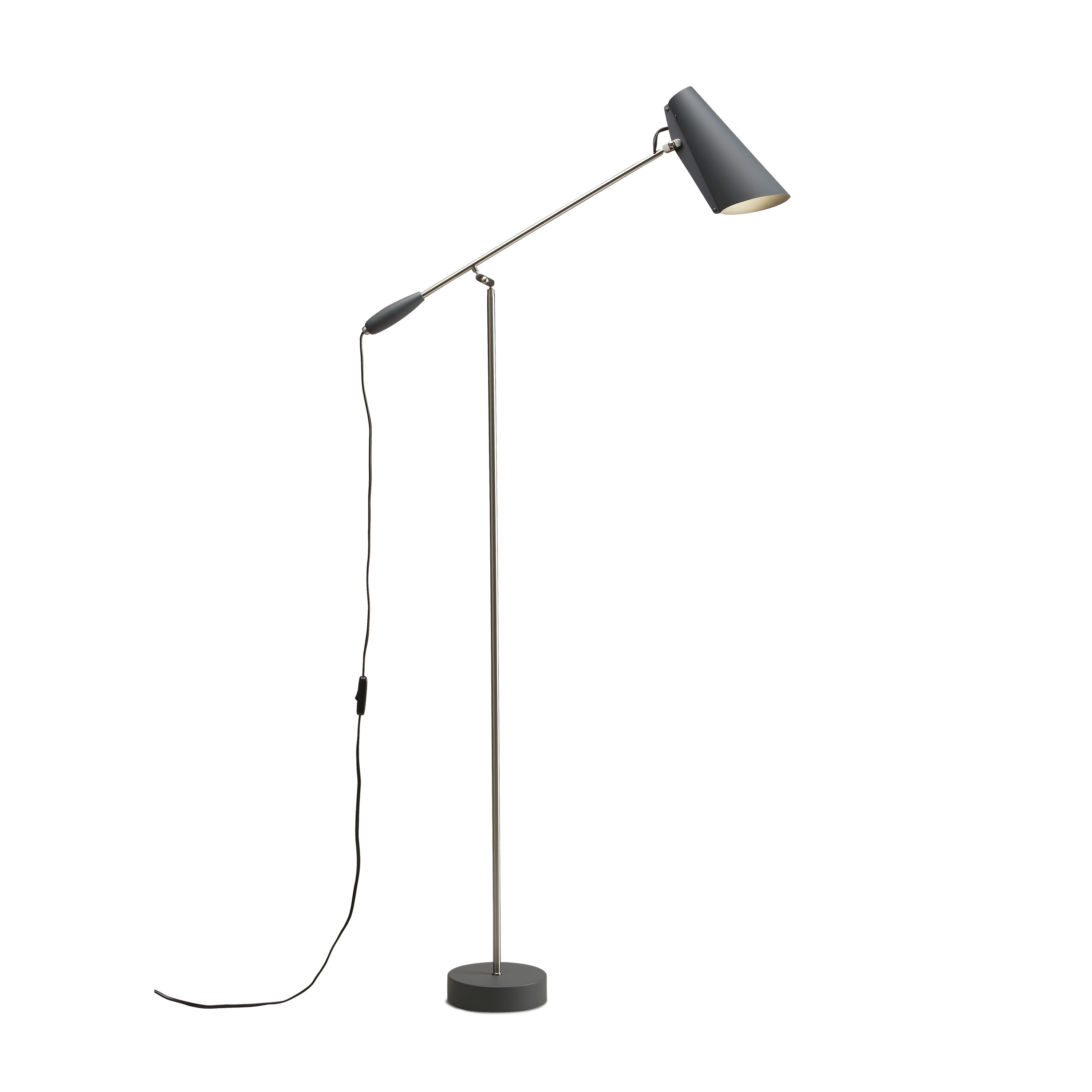 Birdy Golvlampa Grey/Steel