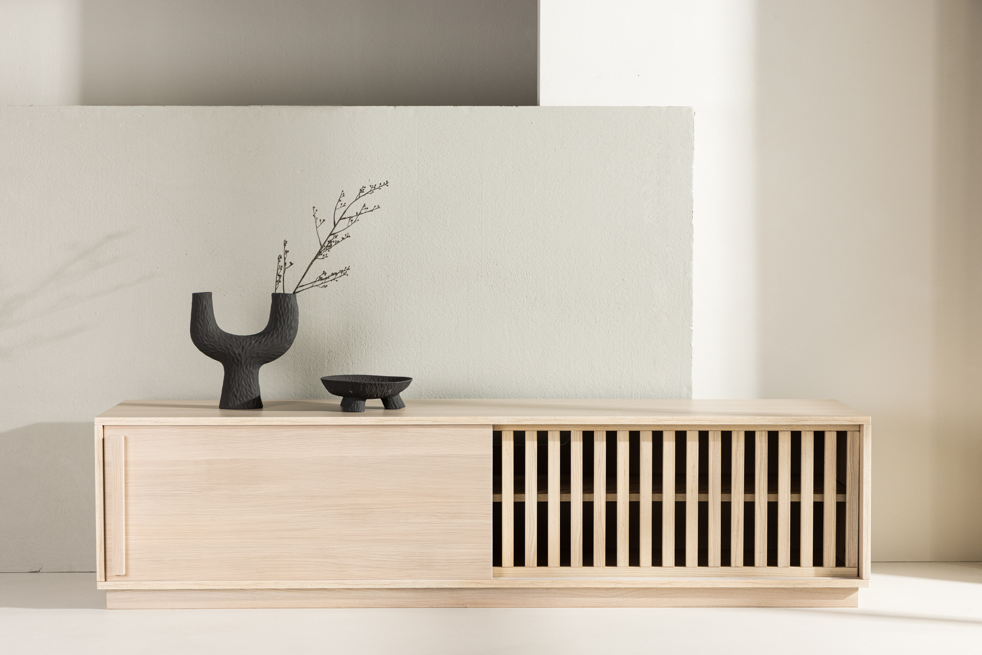 Venture Home Lugo TV-Bänk Whitewash 180cm