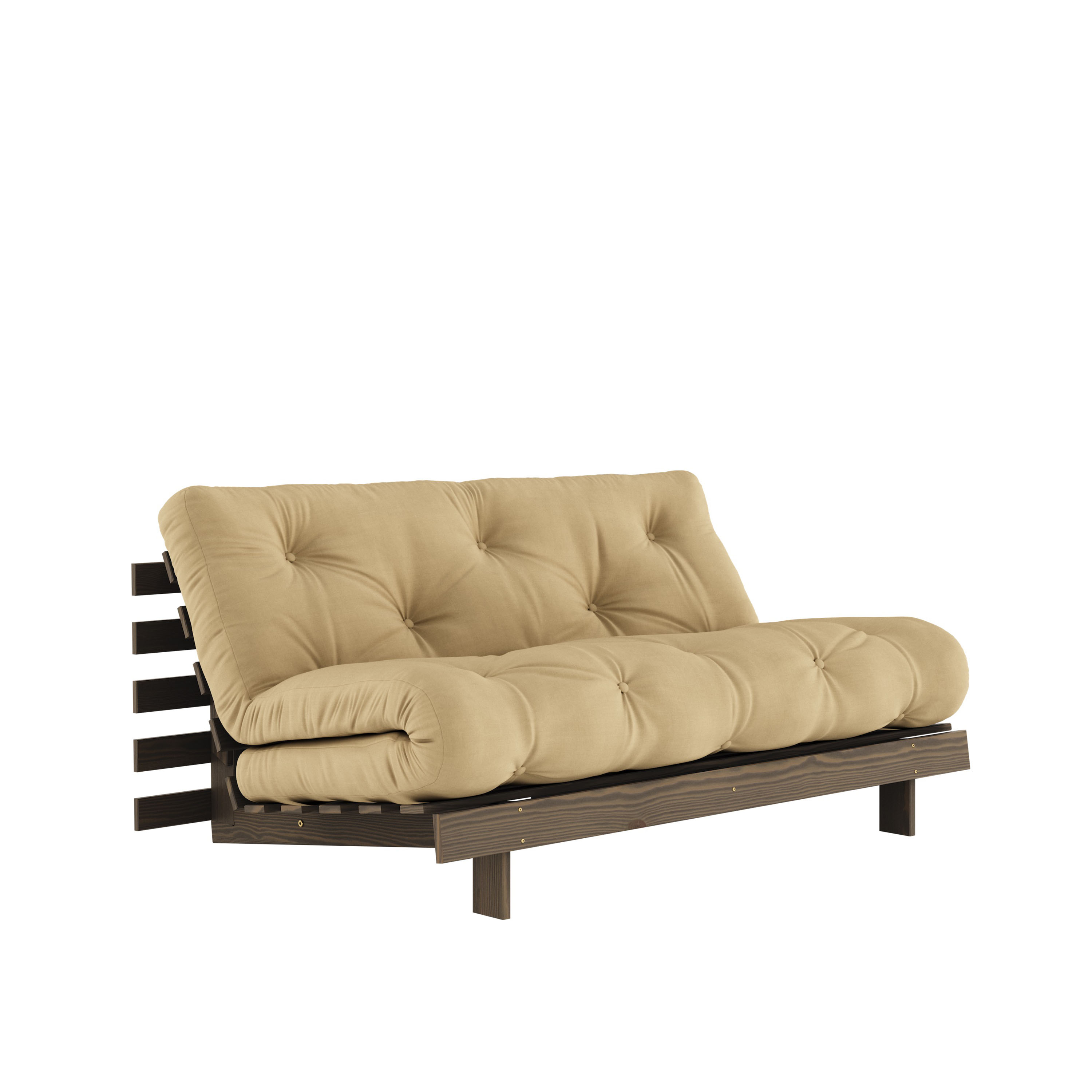 Roots Vuodesohva Ruskea/Wheat Beige 160cm