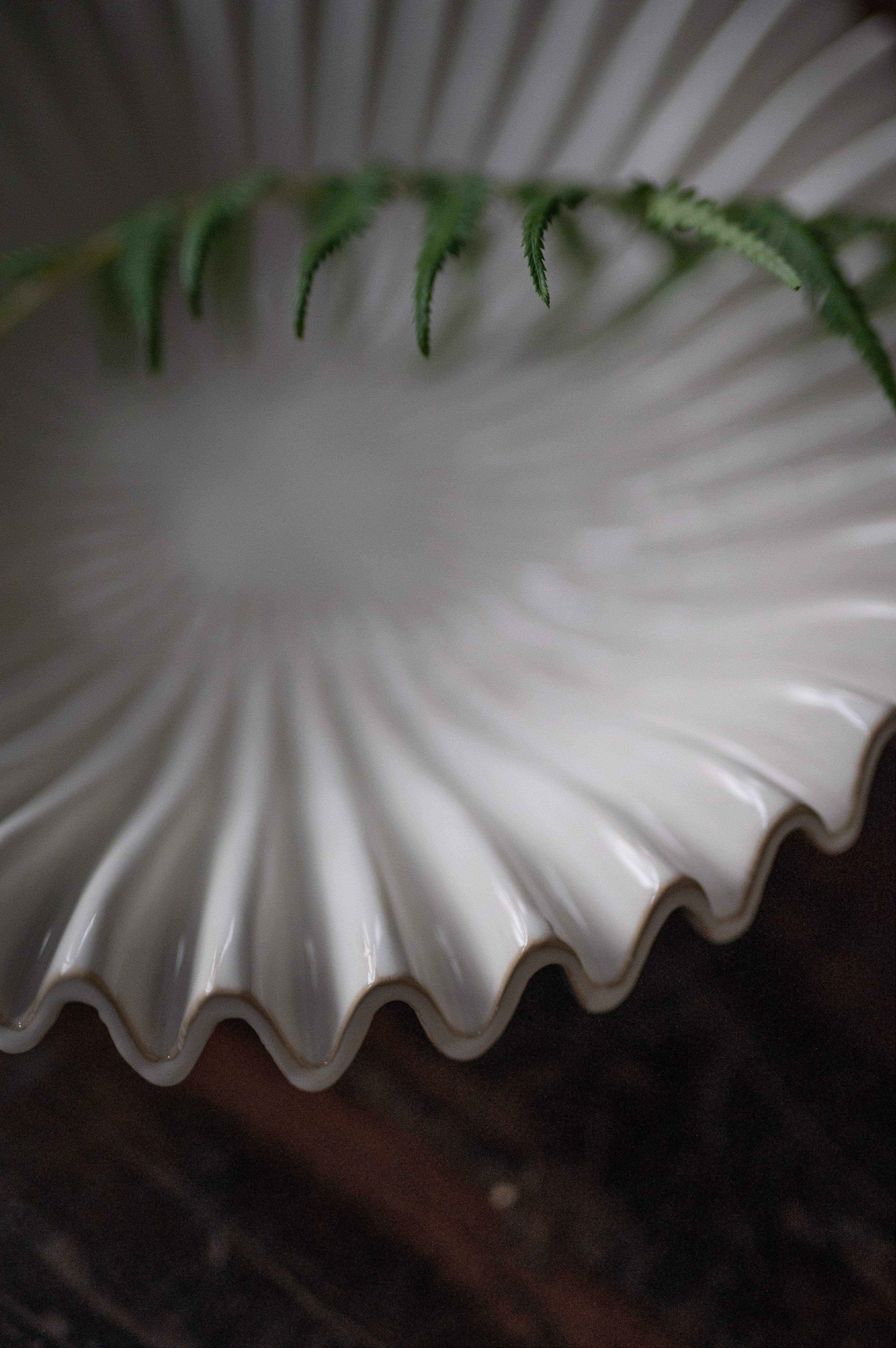 Wikholm Form Hanna Tykk hvitmelert Ø24