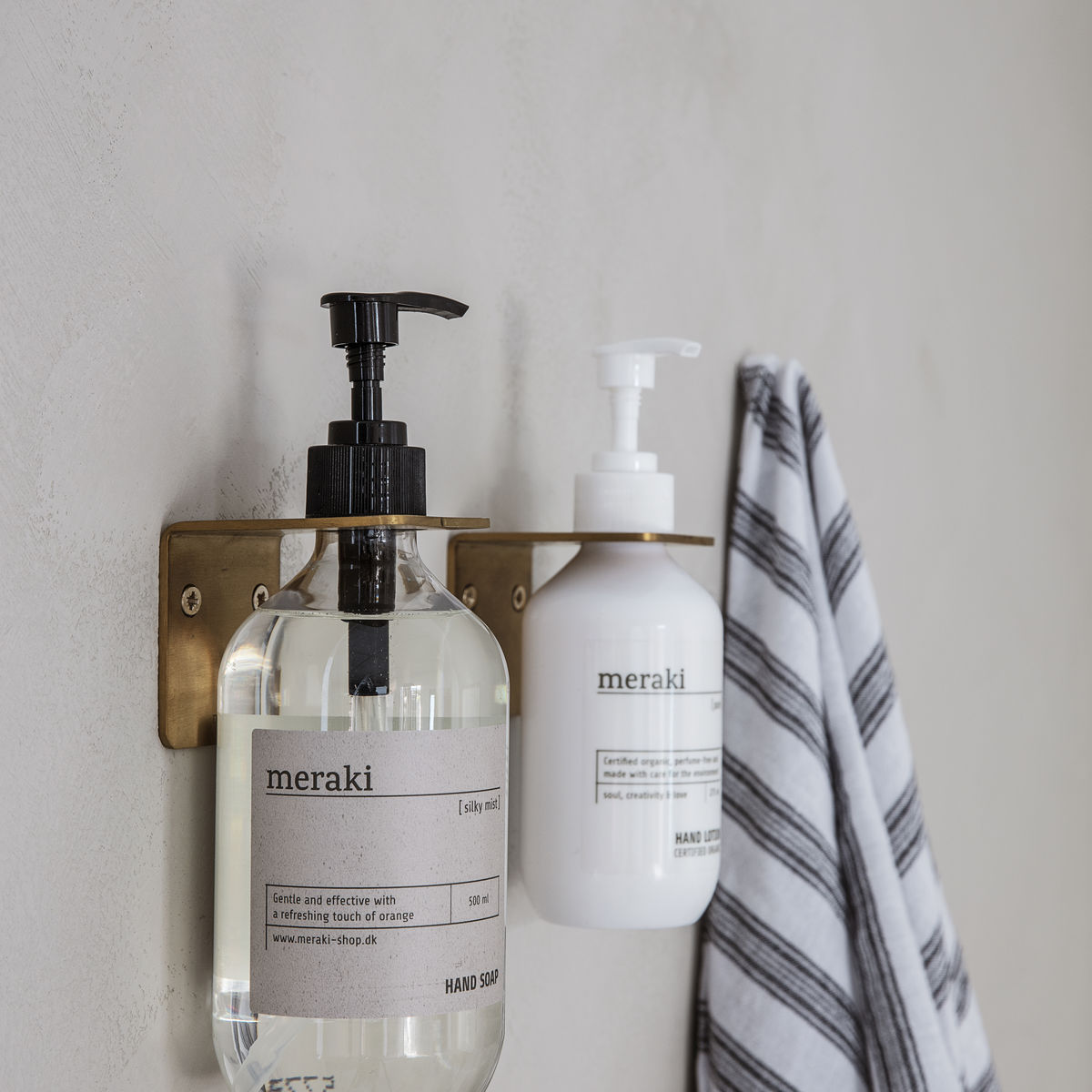 Meraki Kiinnityskoukku Harjattu Hopea