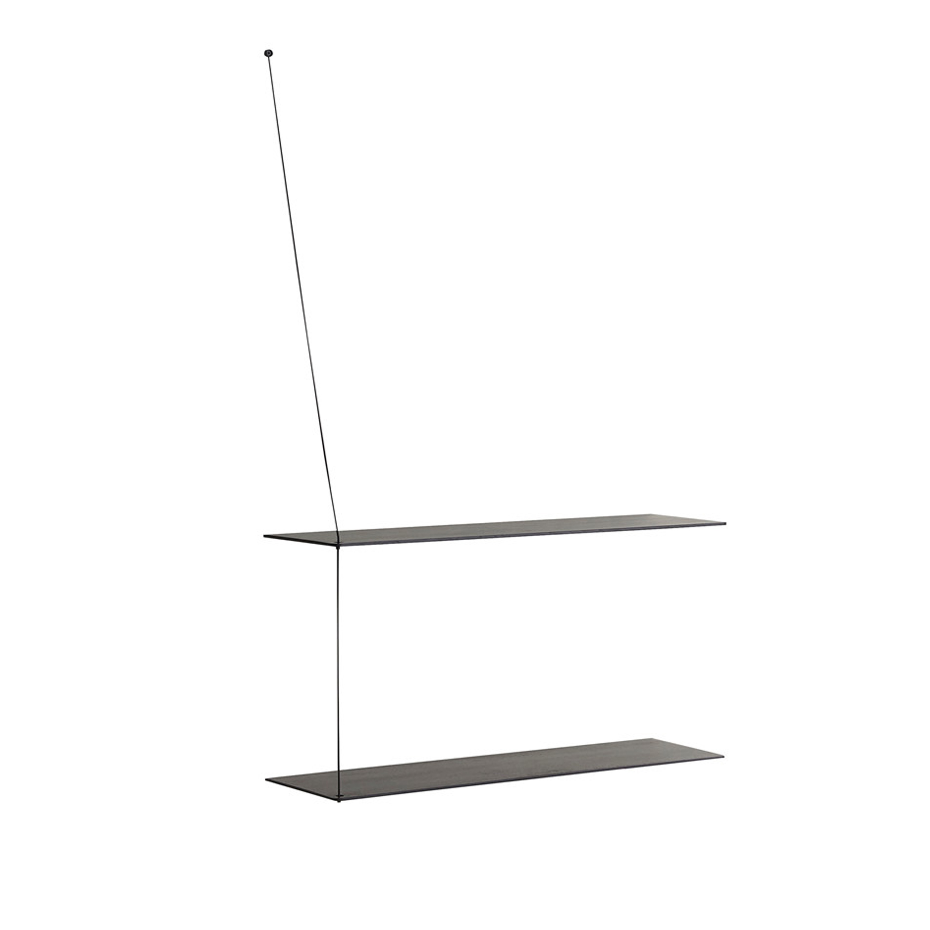 Stedge Hylla Svart 80x120