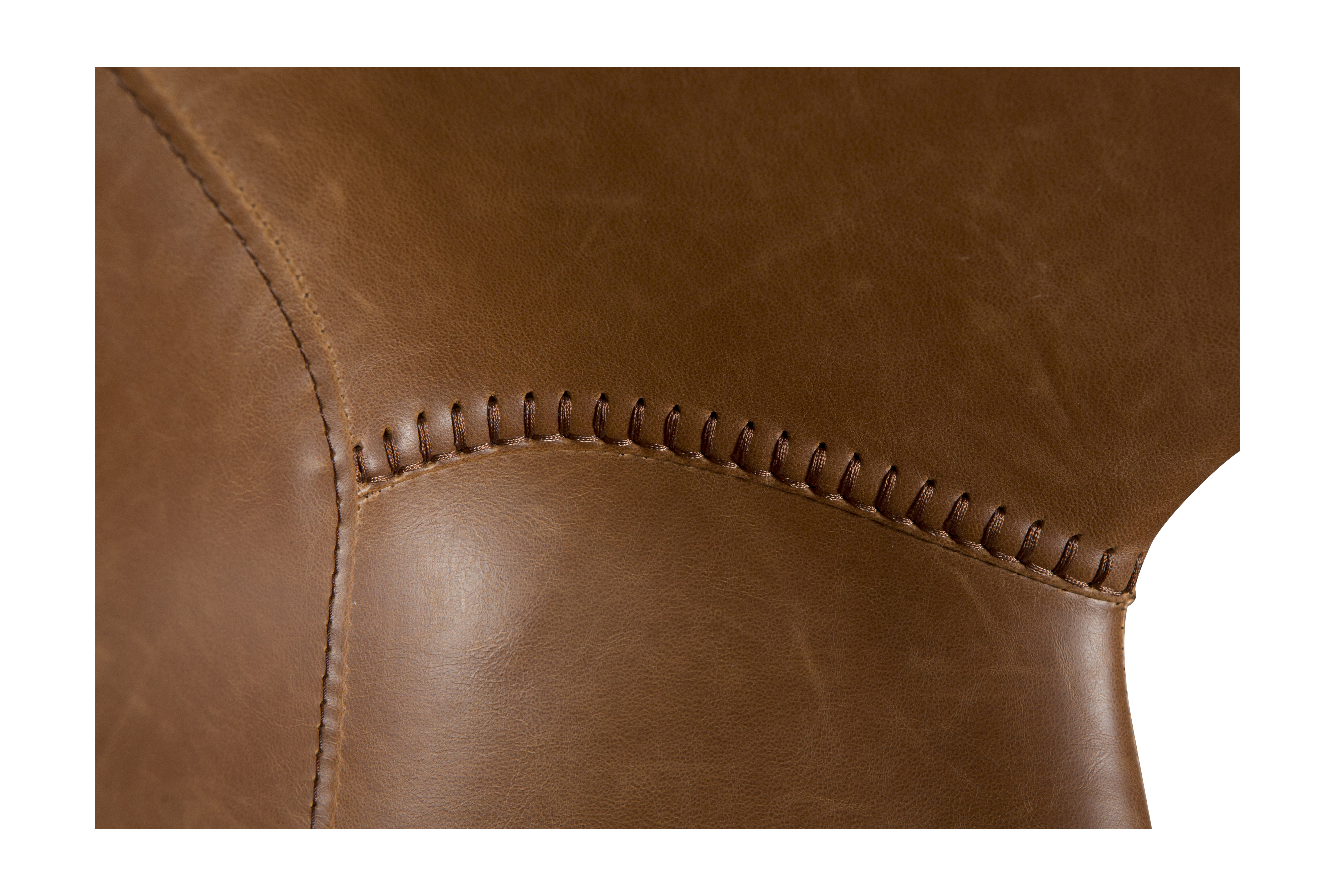 Dan Form Hype Karmstol Konstläder Ljusbrun/Svart