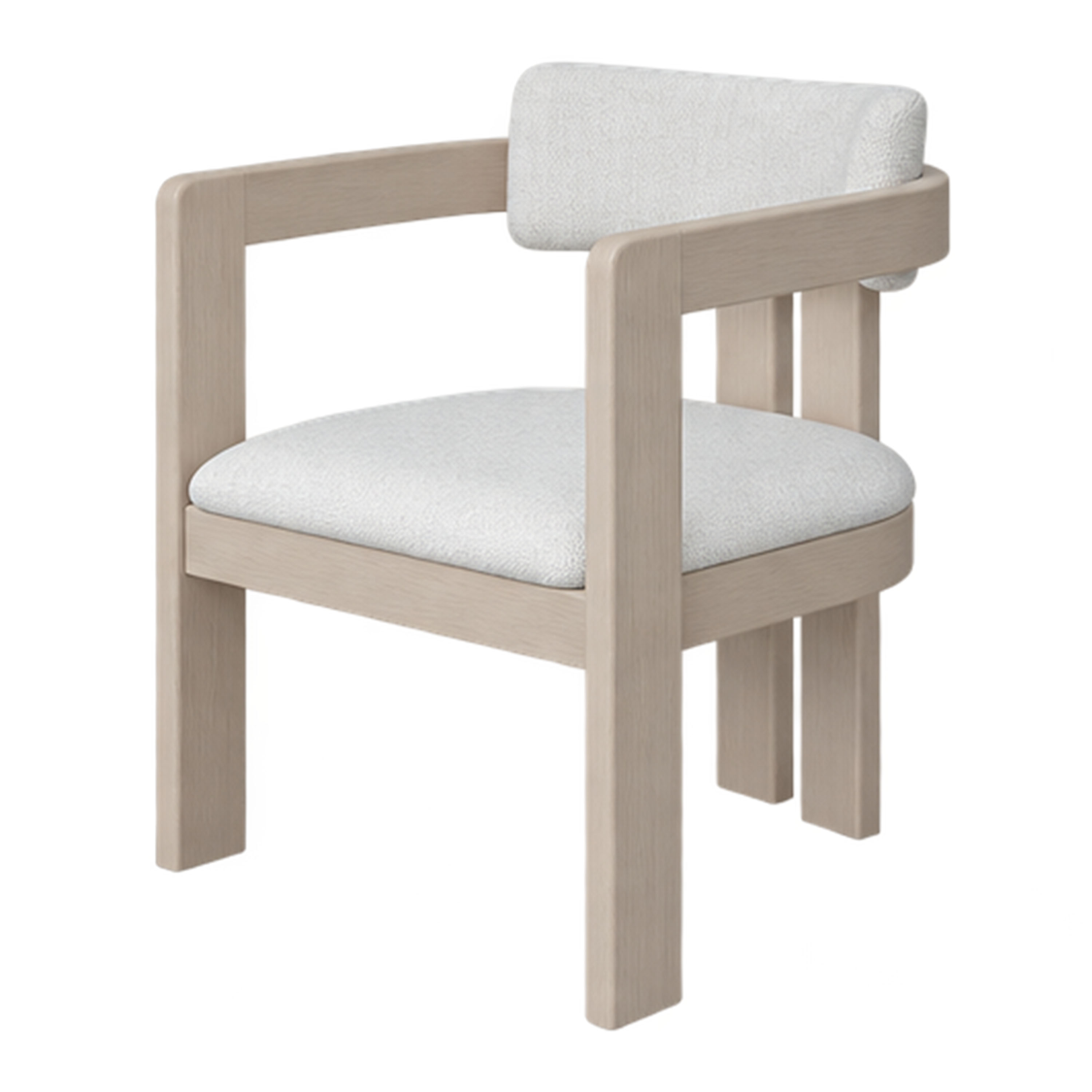 Sleepo Collection Callum Soft Karmstol Vitoljad/Vit