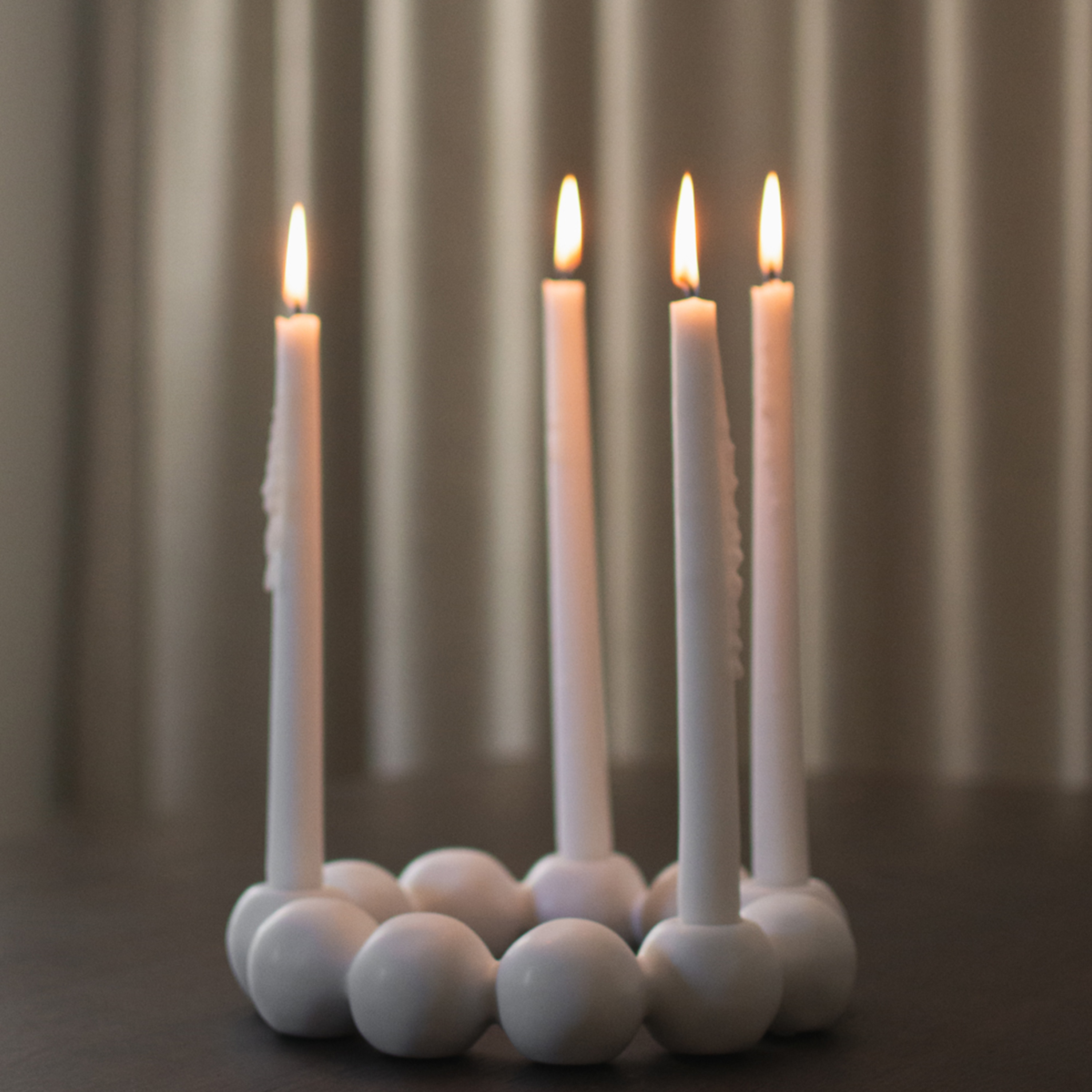 DBKD Bright Ljusstake White Ø27