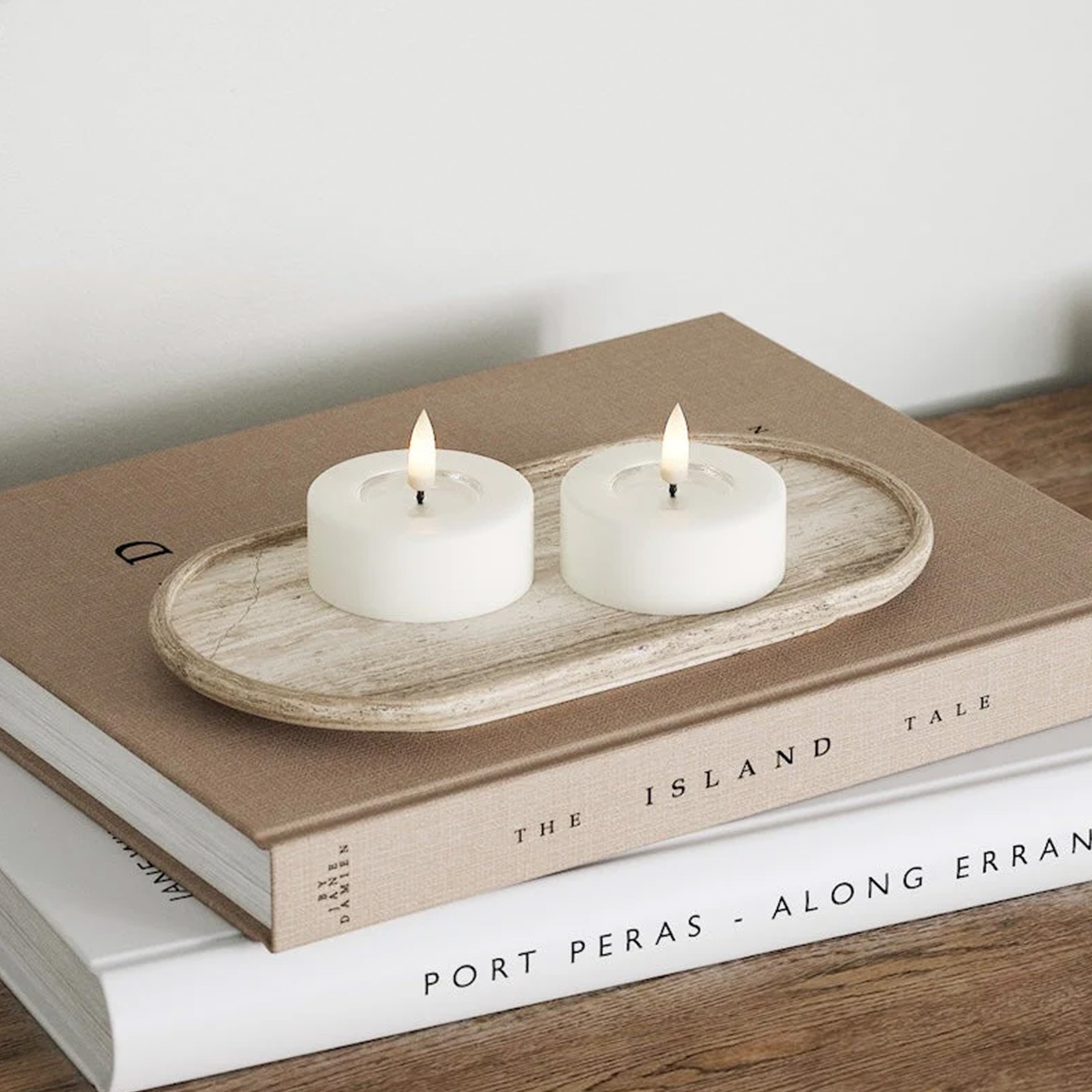 Deluxe Homeart LED Värmeljus Vit Ø6