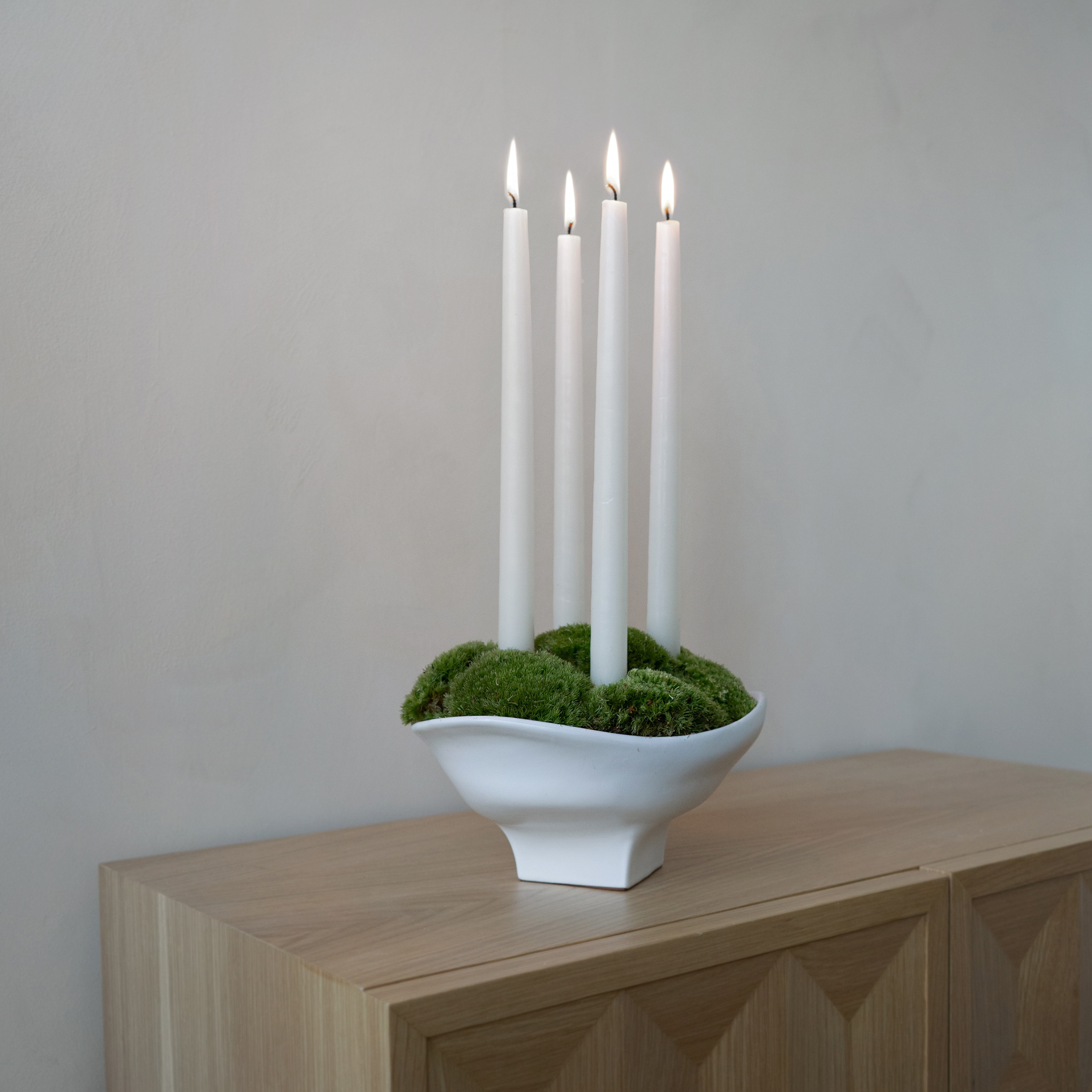 Hein Studio Nami Skål White Small