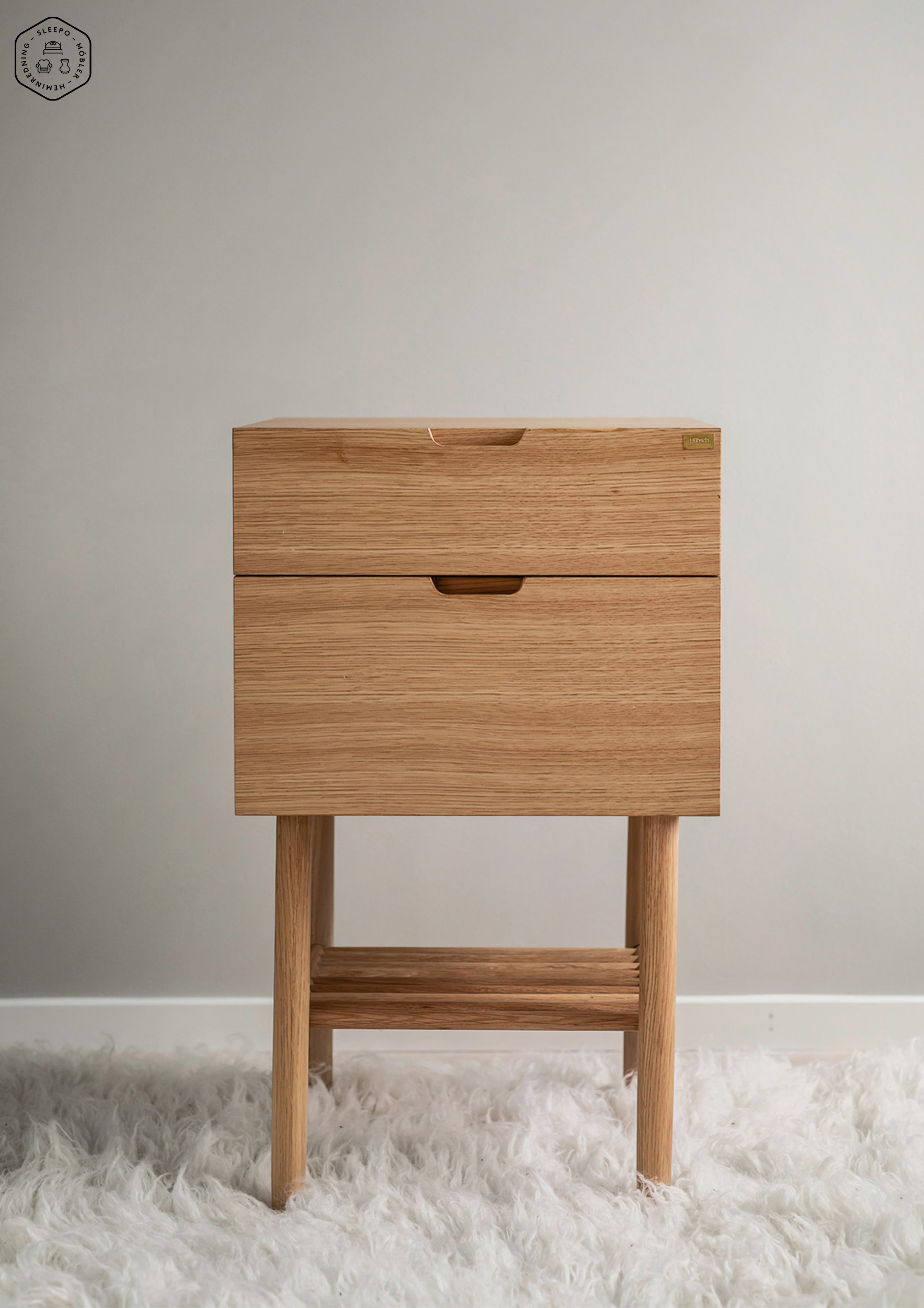 Hübsch Acorn Yöpöytä FSC 70cm