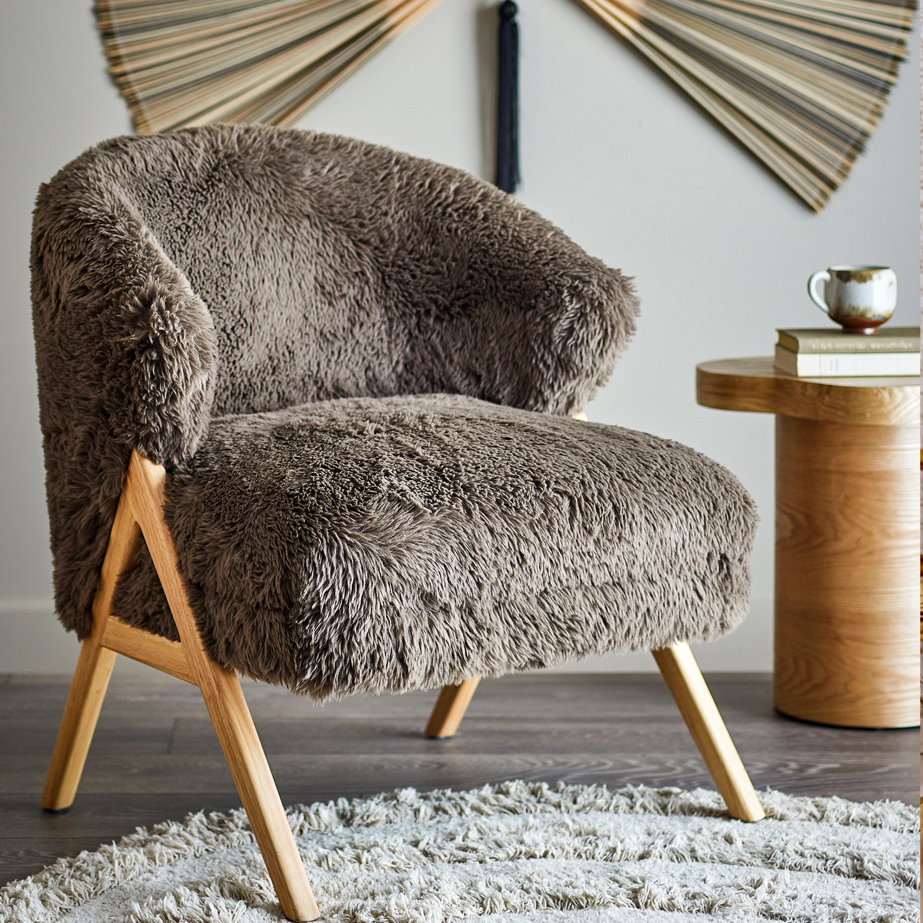 Bloomingville Camino Lounge Chair Brown 68x80x70