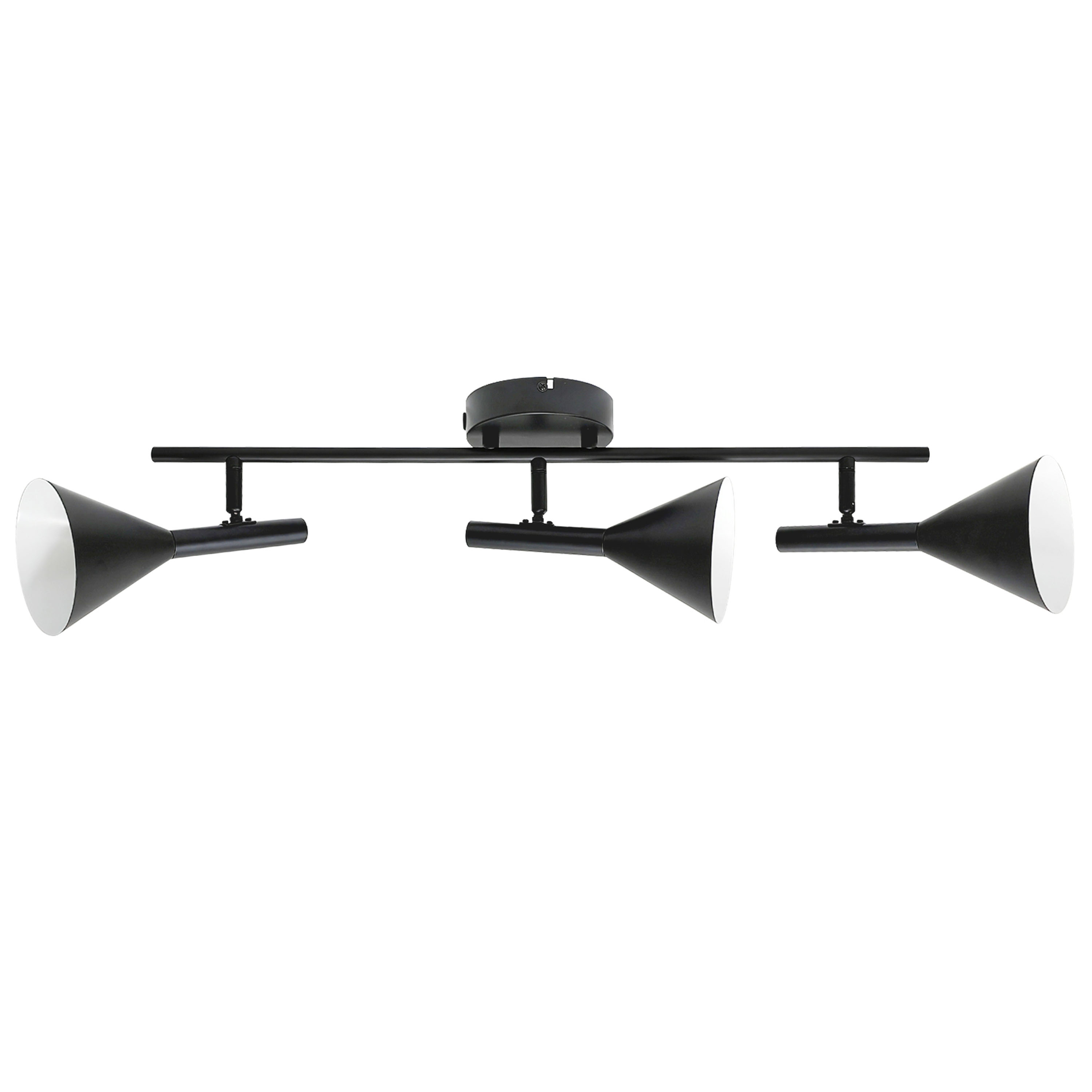 Kelvis 3-Spot Taklampe Svart