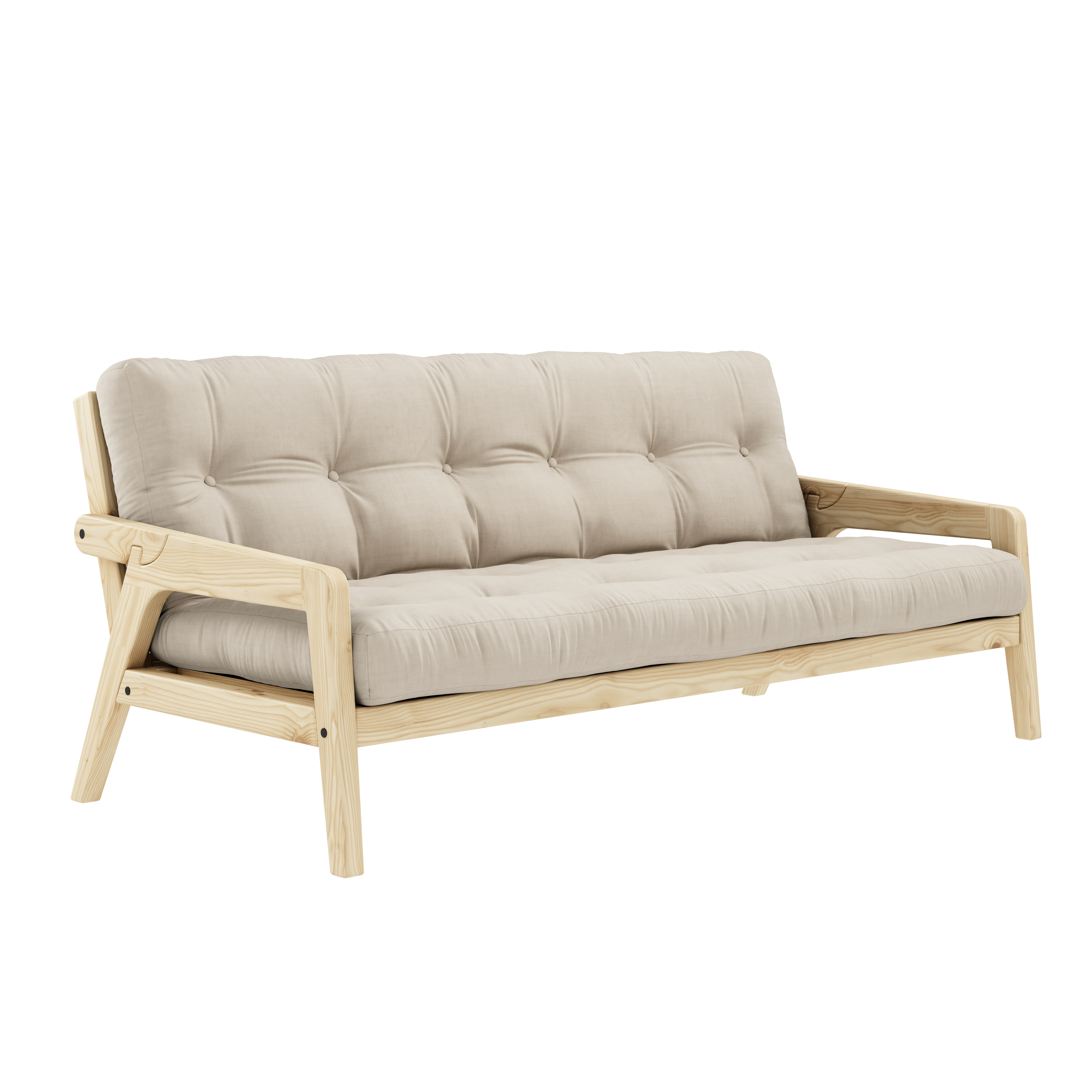 Grab Bäddsoffa Natur/Beige 204cm