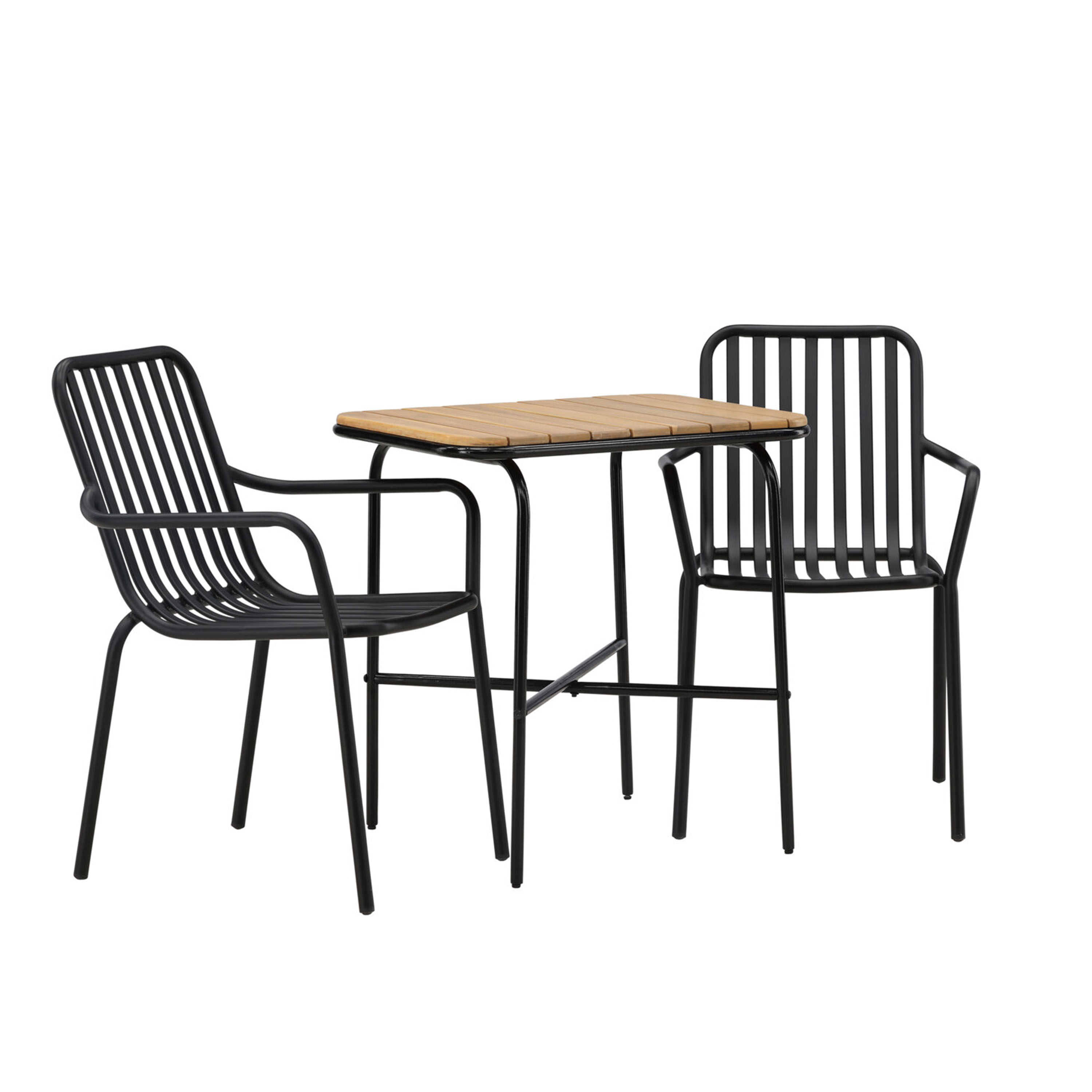 Venture Home Holmbeck Caféset Black