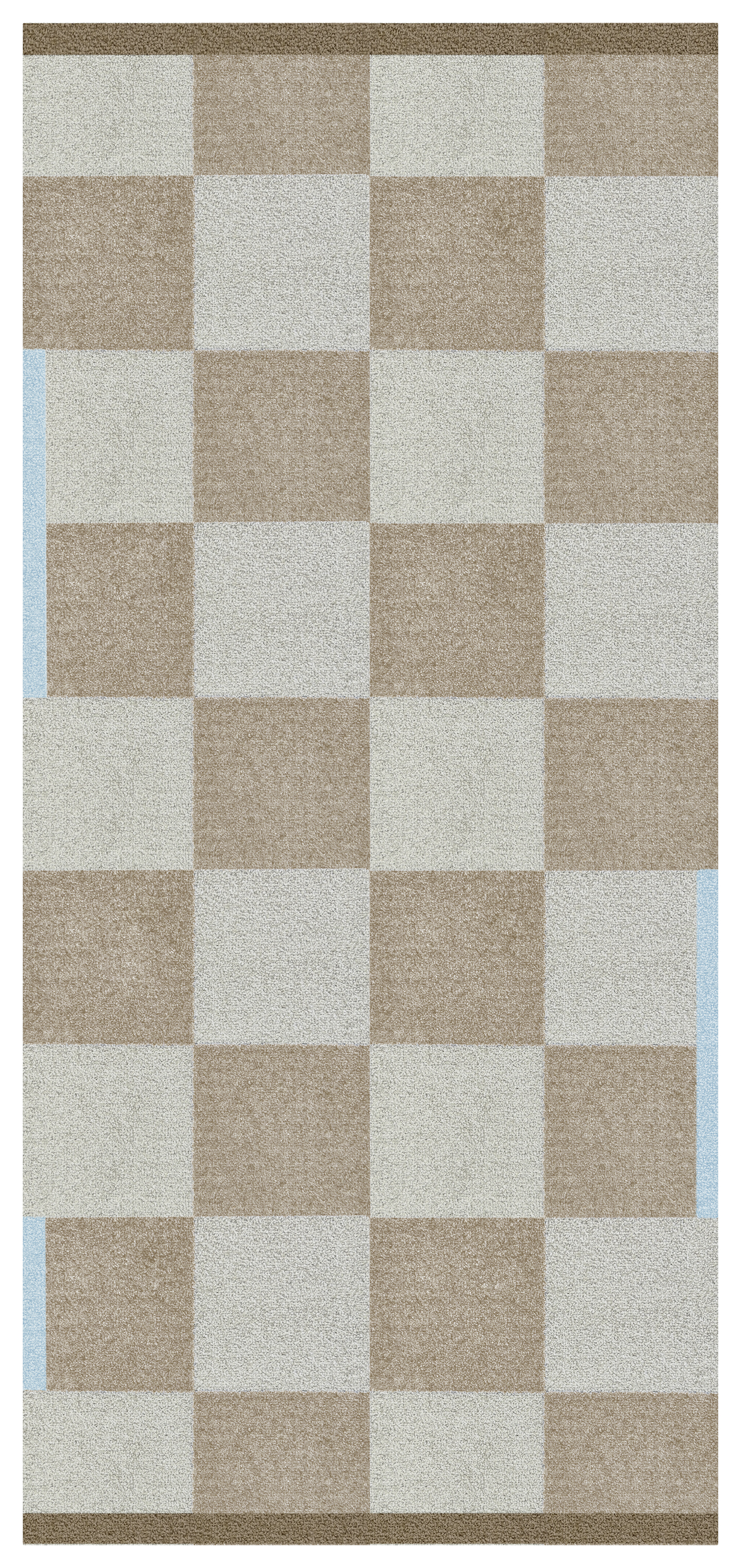 Mette Ditmer - Square All-Round Gångmatta Camel 70x150 - Brun