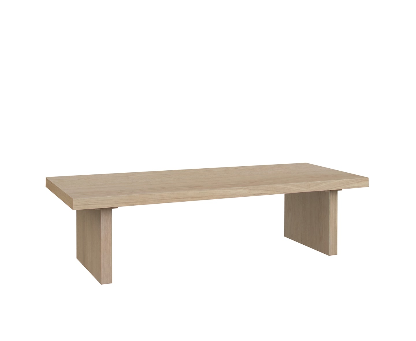 Kaia Sofabord Hvitoljet Eik 130cm