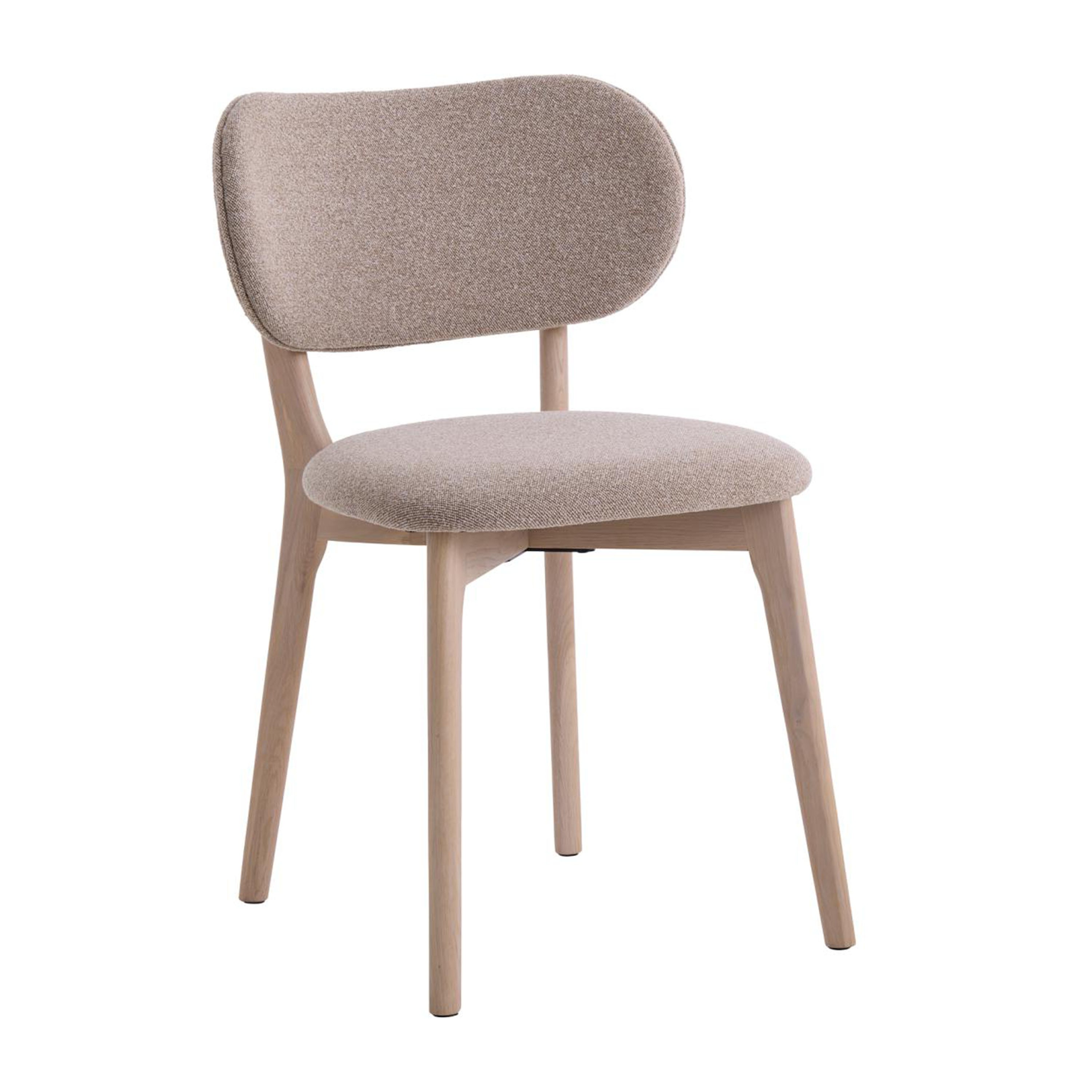 Frances Esszimmerstuhl Weiße Eiche/Sand