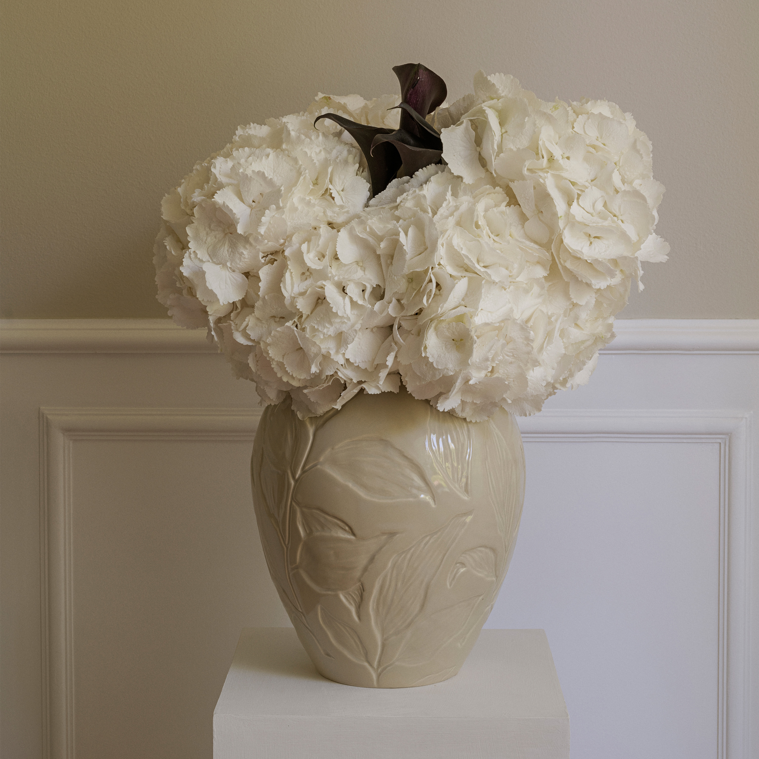 Bergs Potter Florita Vase glasiert Sandstone 30 cm