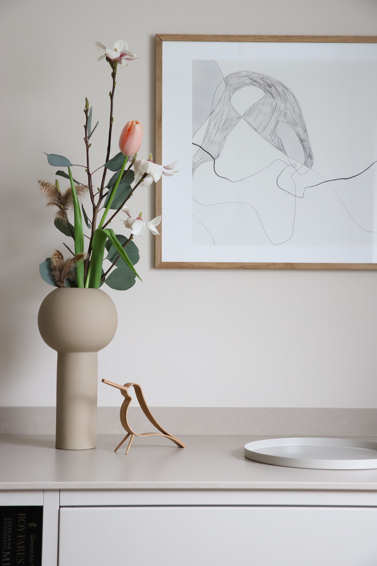 Cooee Design Pillar Maljakko Hiekka 32cm